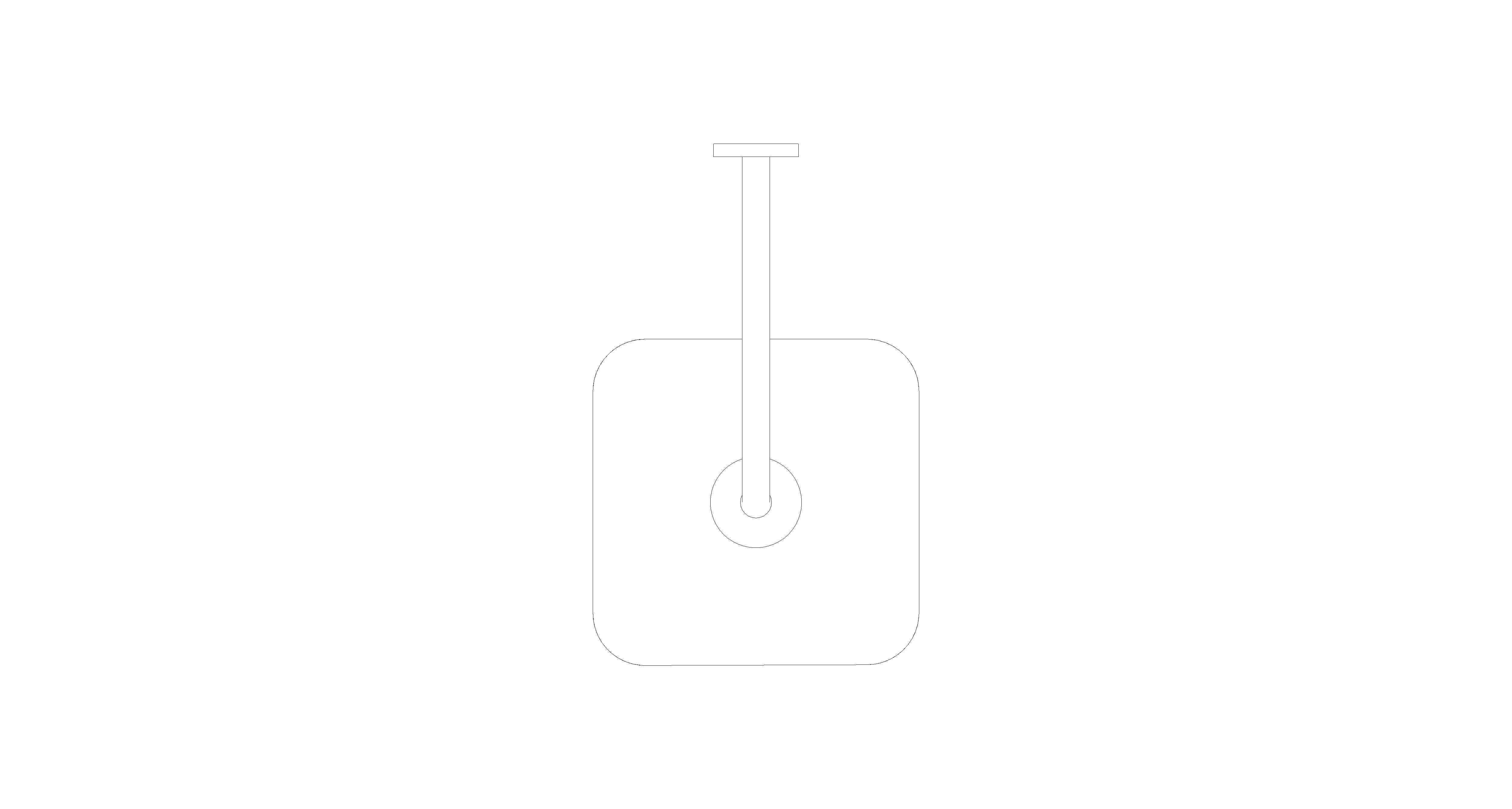 Product: TEMPESTA 250 CUBE HEAD SHOWER SET 380 MM, 1 SPRAY (26687AL0)