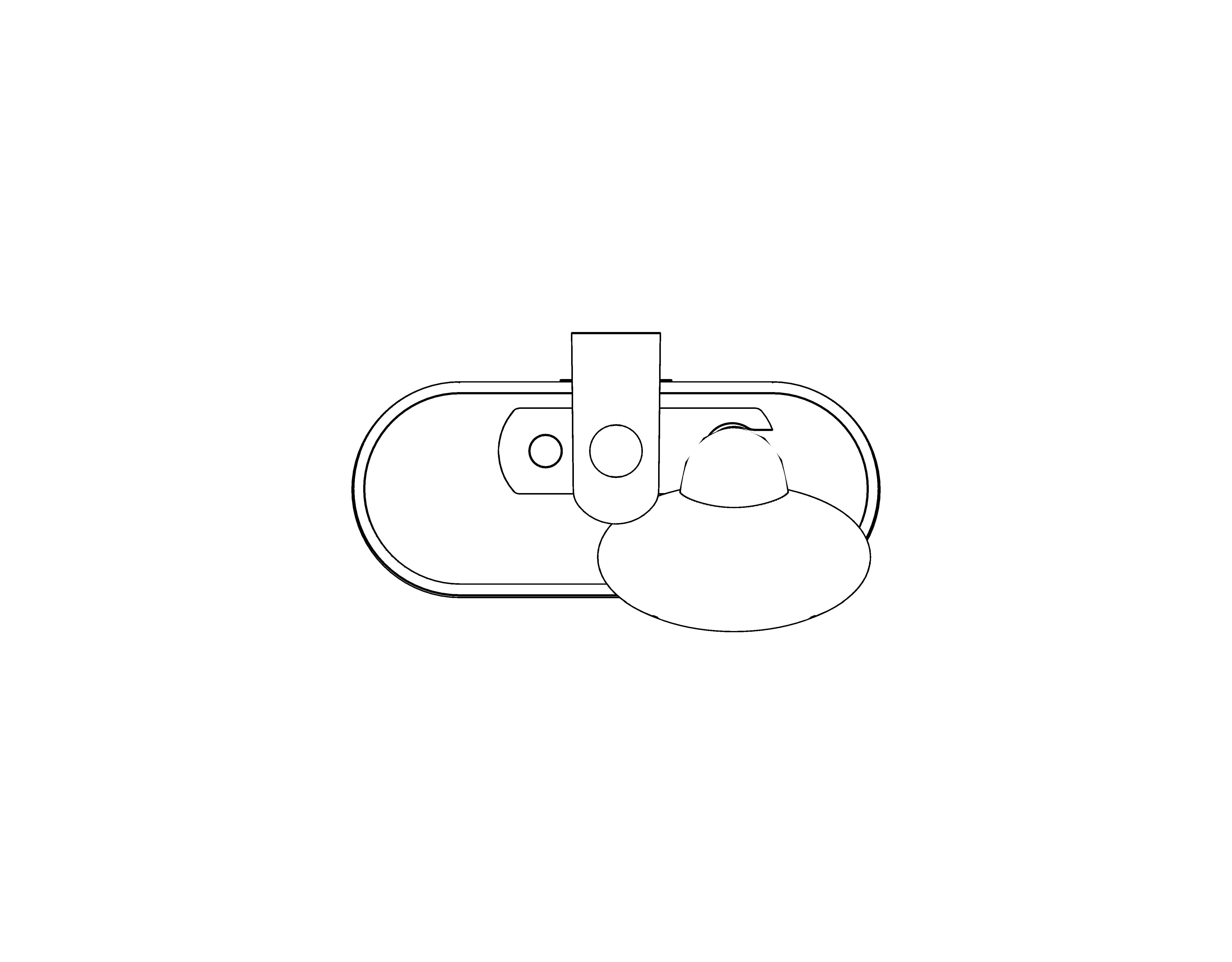 bimstore plan image of the Grohe Euphoria 110 Champagne - Shower rail set 3 sprays - 27232001