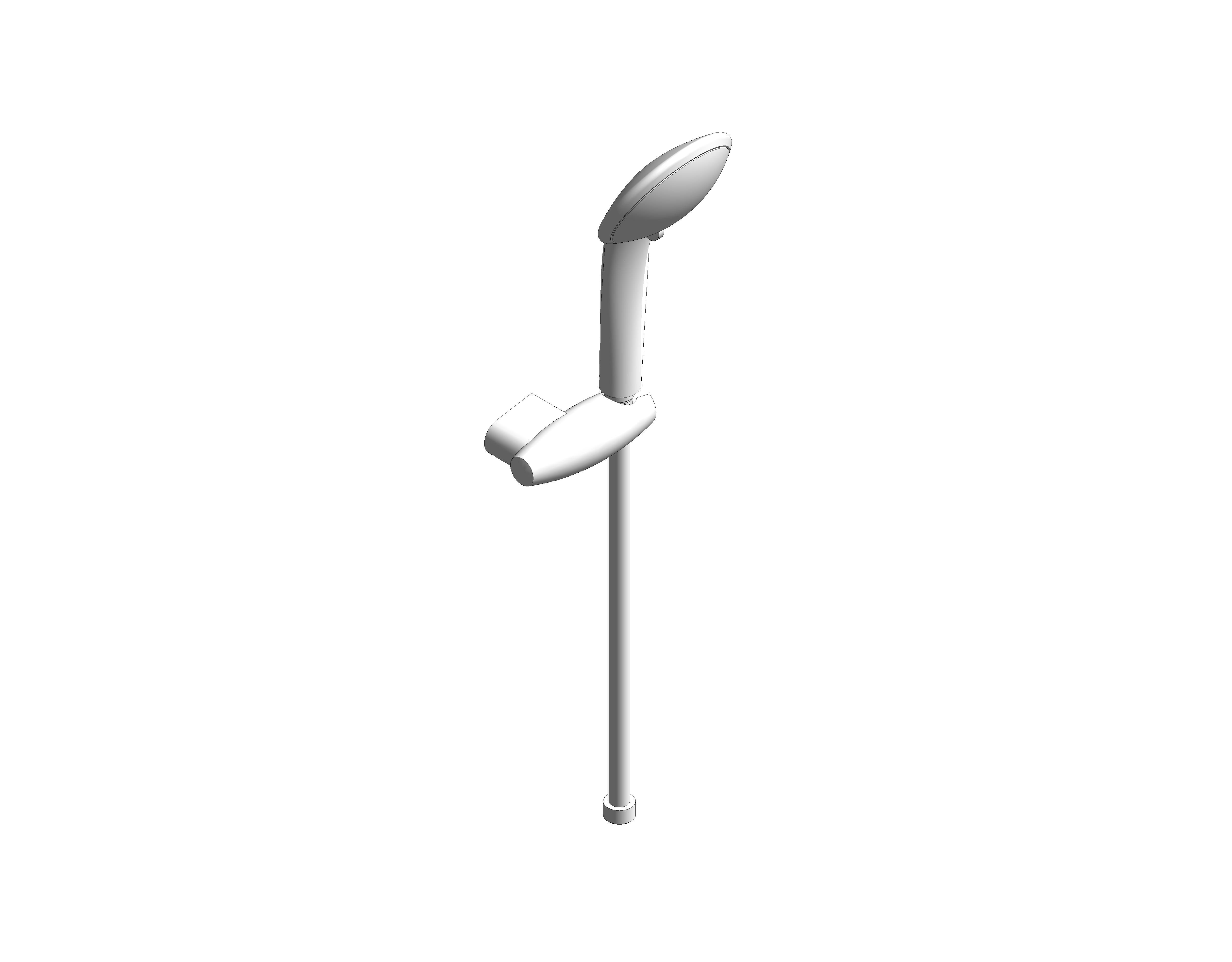 bimstore 3D image of the Grohe Euphoria 110 Champagne - Wall holder set 3 sprays - 27355000