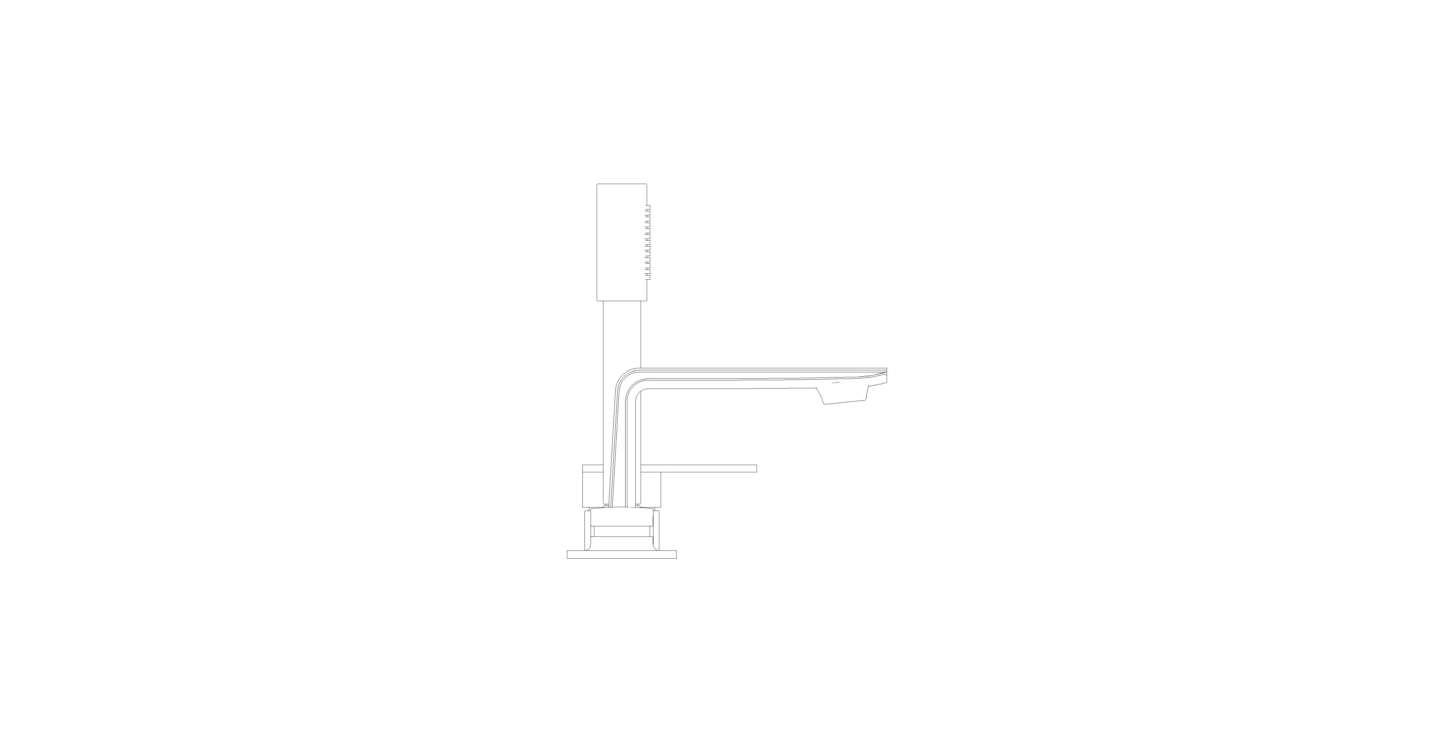 Product: ALLURE 4-Hole Single-Lever Bath Combination (19316KF1)