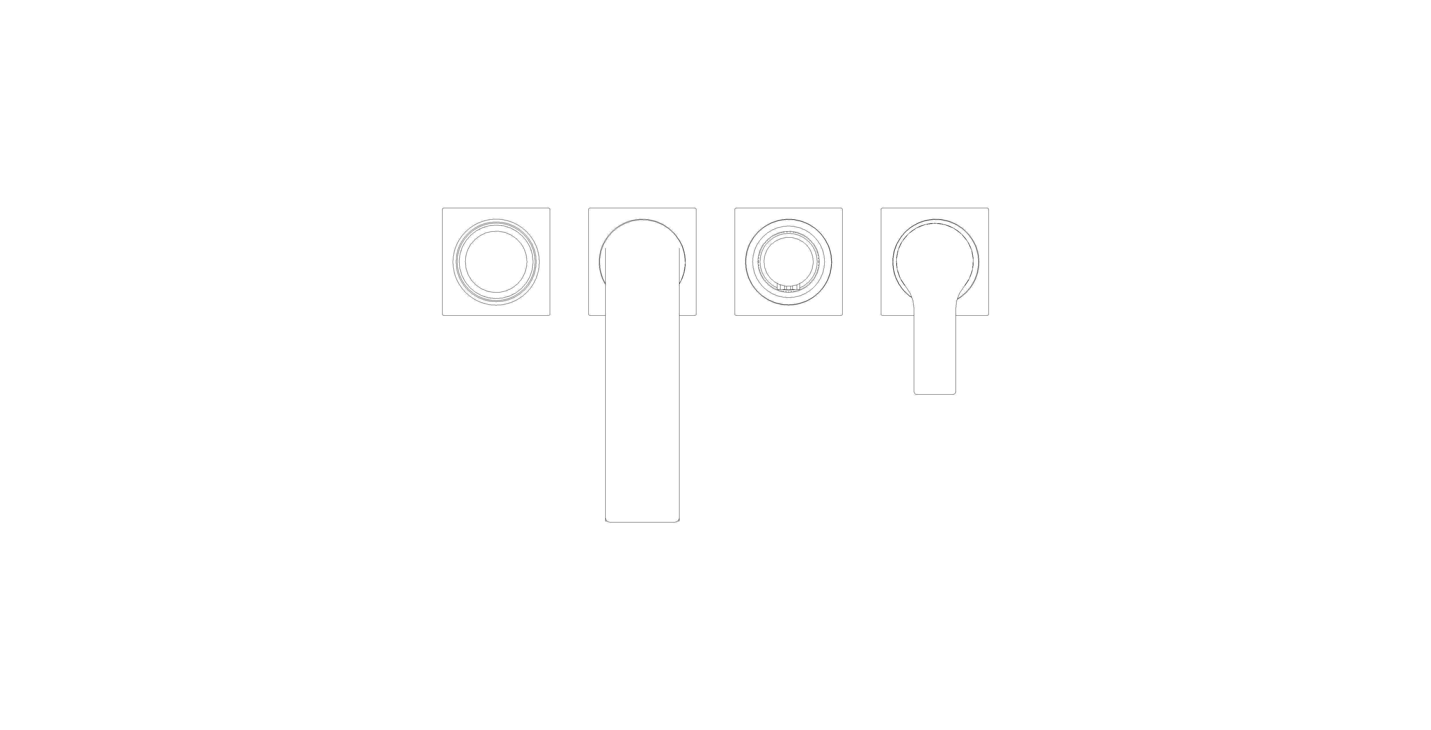 Product: ALLURE 4-Hole Single-Lever Bath Combination (19316KF1)