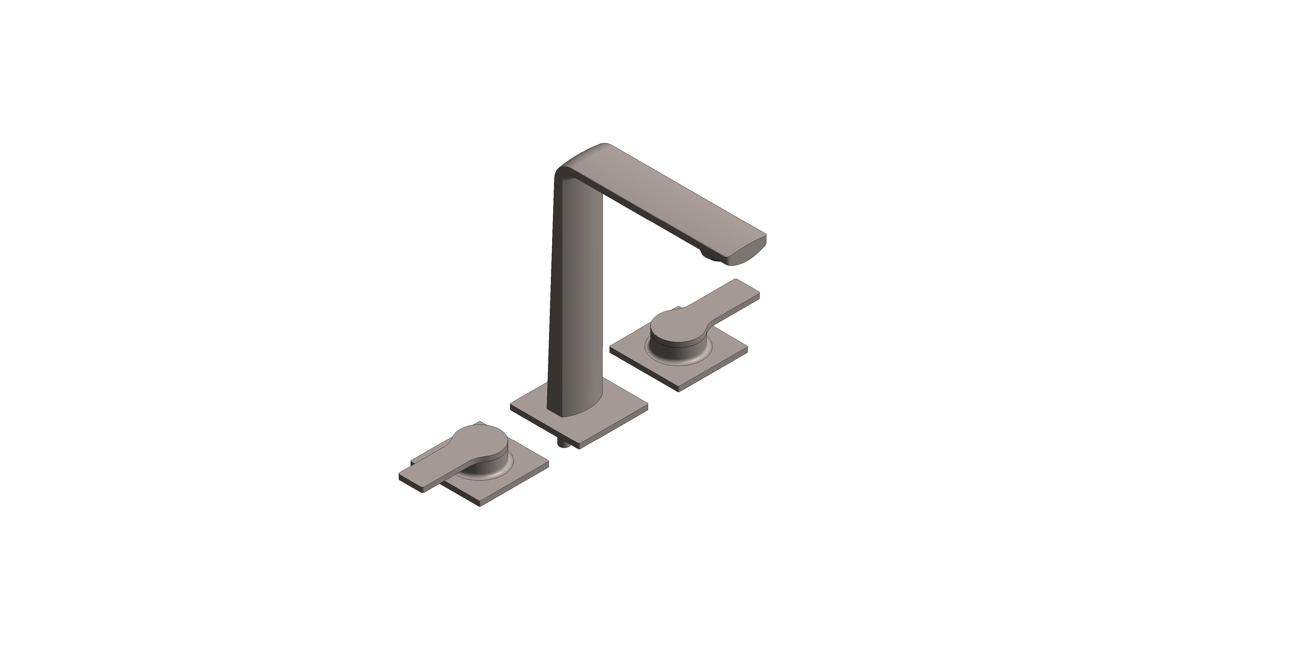 Product: ALLURE Three-hole basin mixer 1/2″ M-Size (20188MG1)