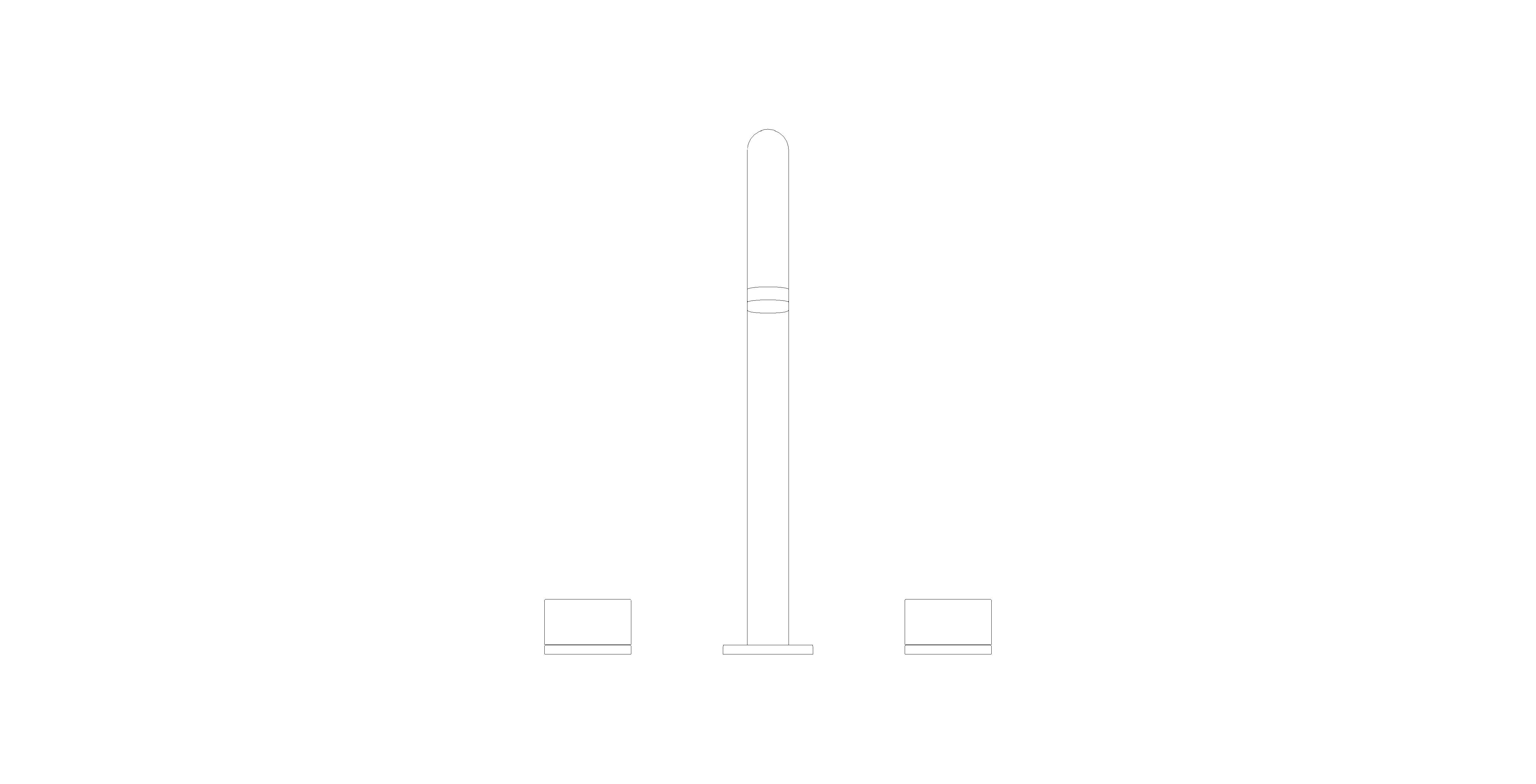 Product: ATRIO PRIVATE COLLECTION Three-Hole Basin Mixer 1/2" L-Size (20595KF0)