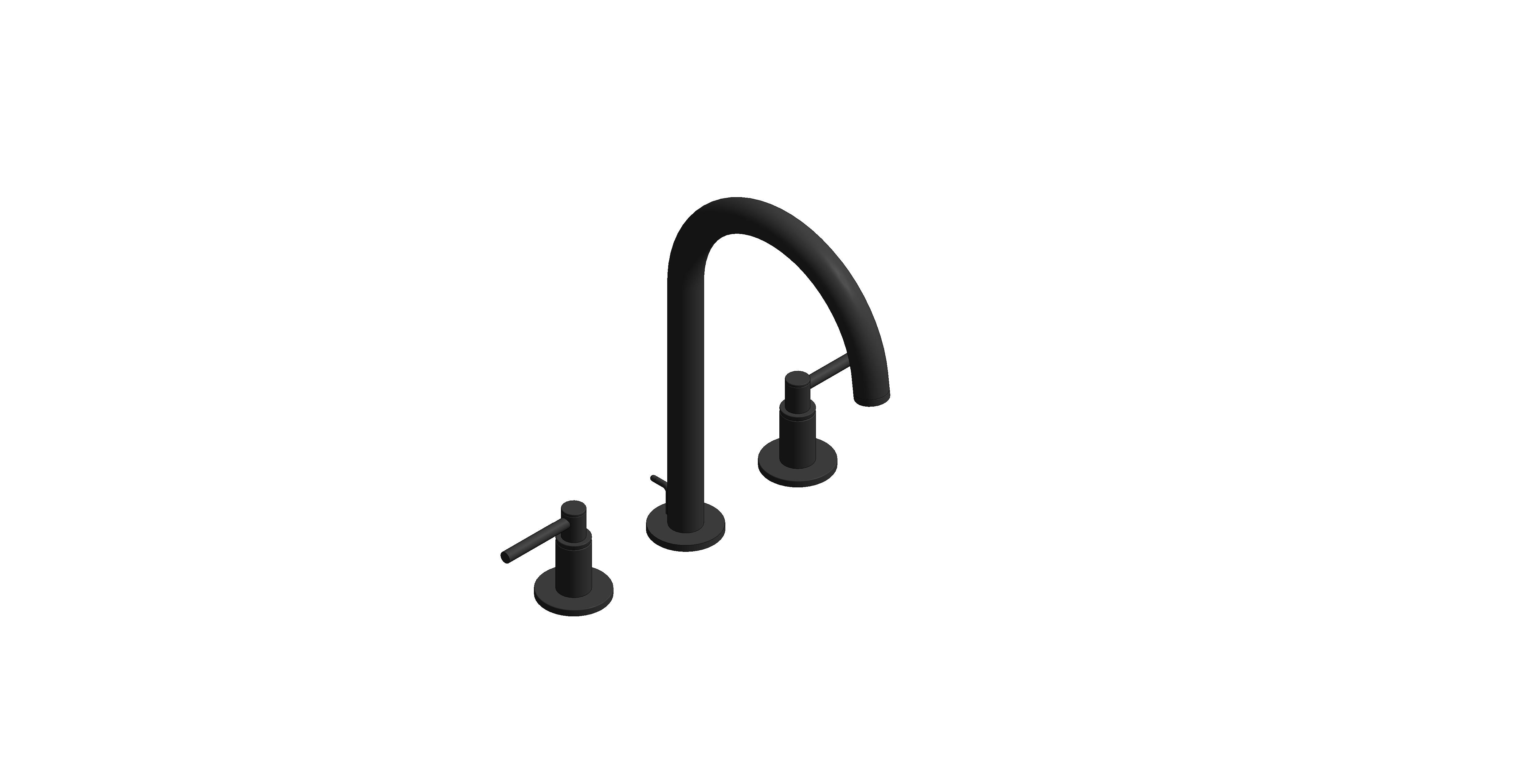 Product: Three-Hole Basin Mixer 1/2" L-Size (20649KF0)
