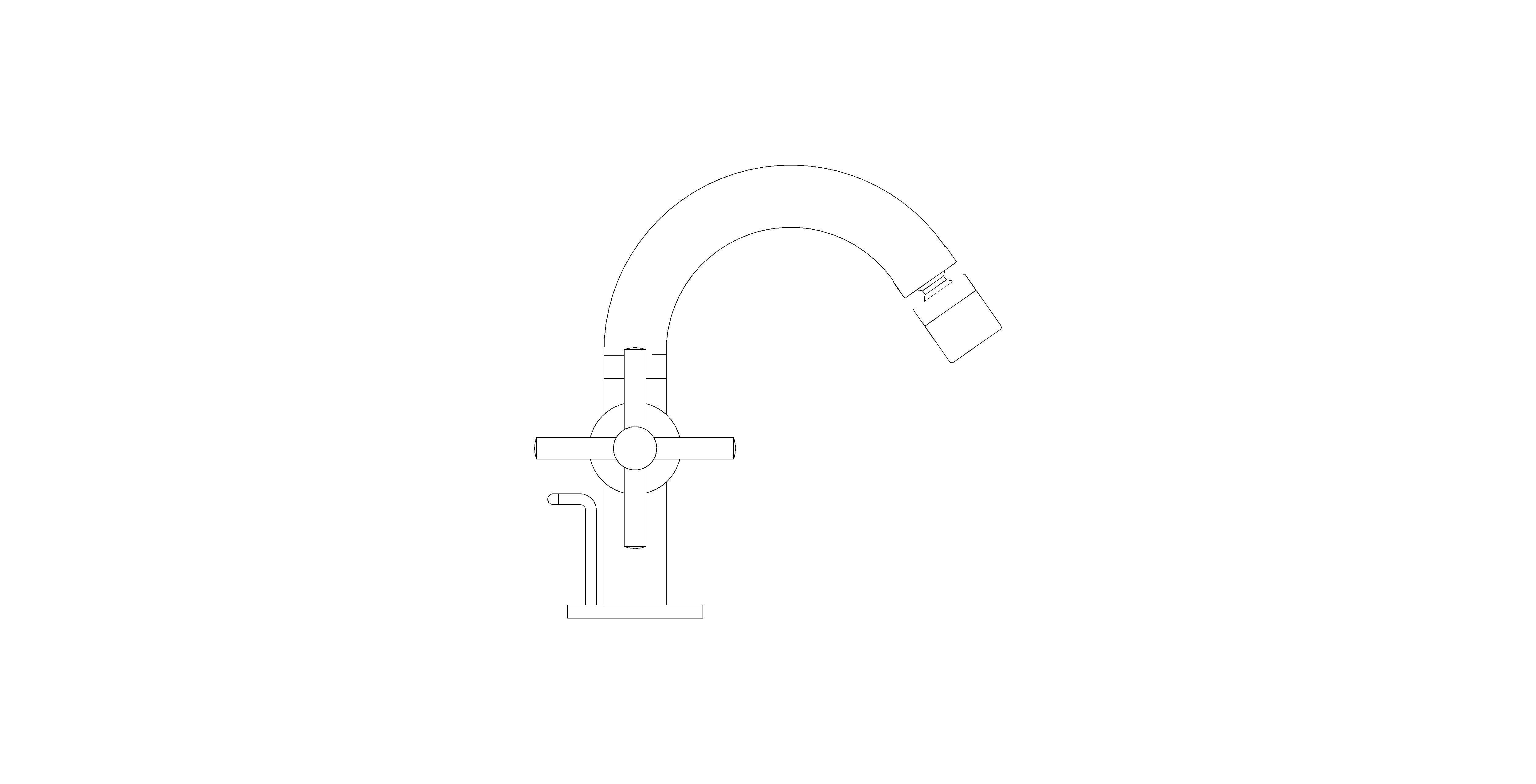 Product: ATRIO Bidet mixer 1/2″ (24353KF0)