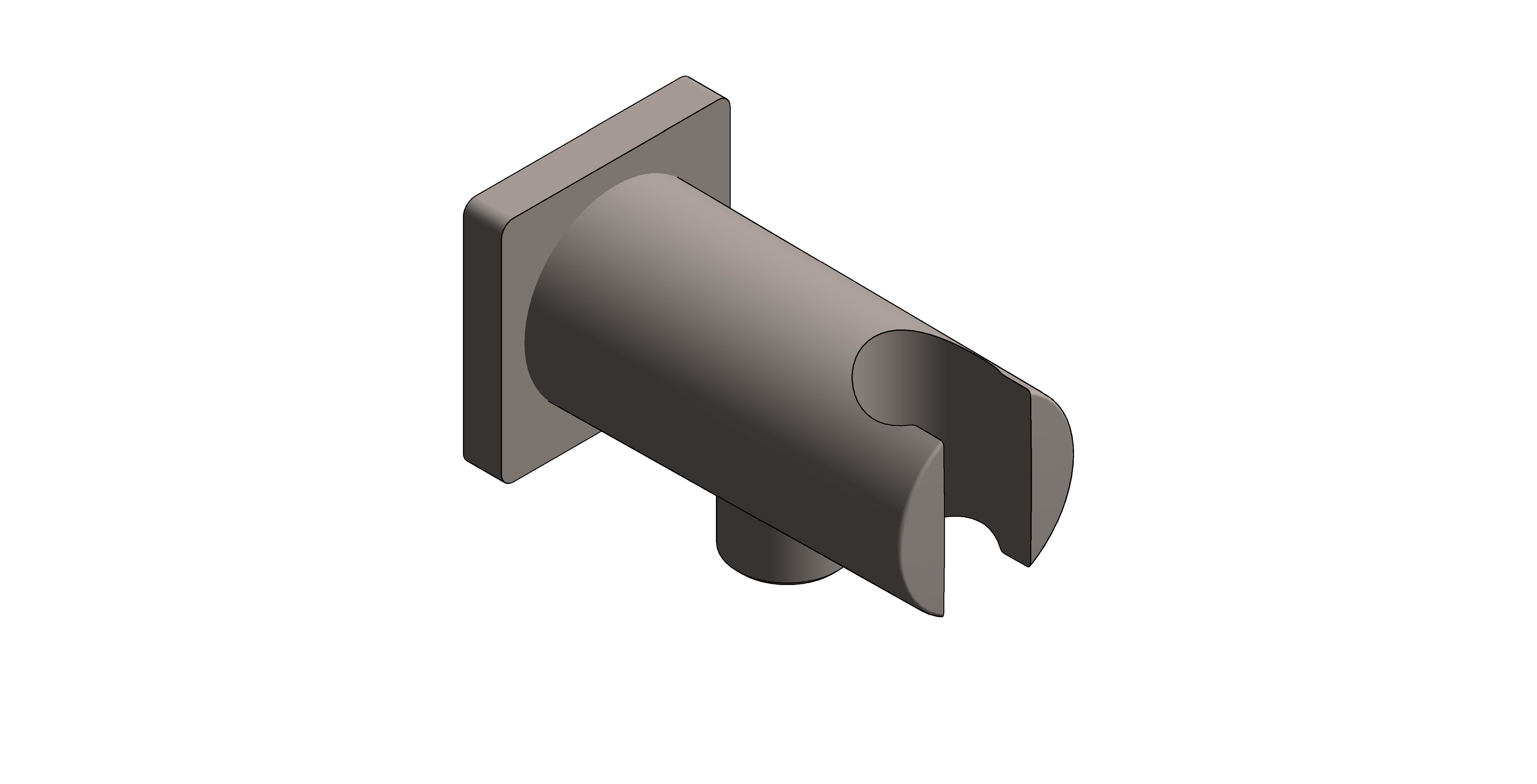 Product: RAINSHOWER Shower outlet elbow 1/2″ with holder (26659MG0)