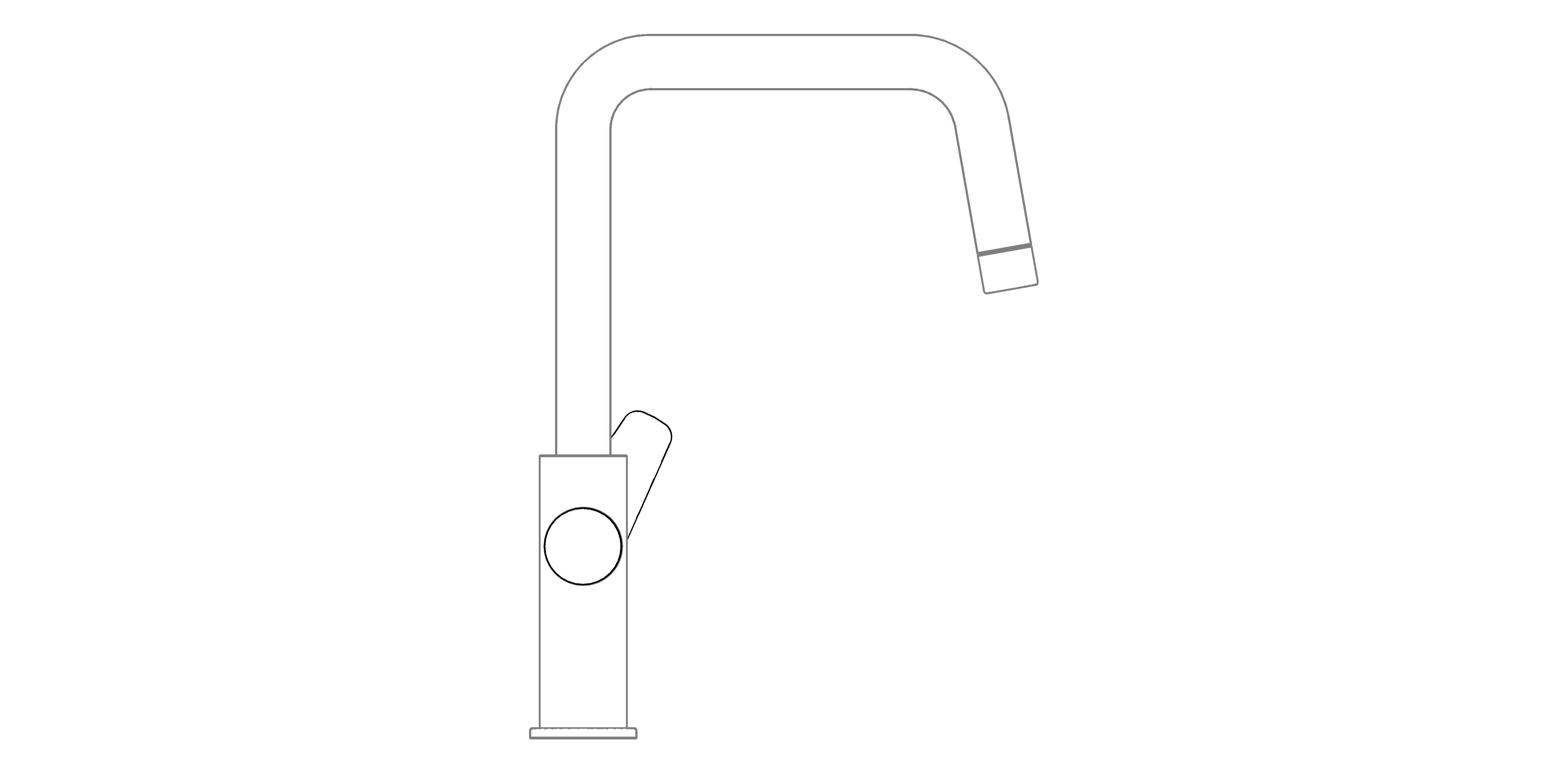 Product: Grohe Blue Pure Via Single Lever Mixer - 30559000