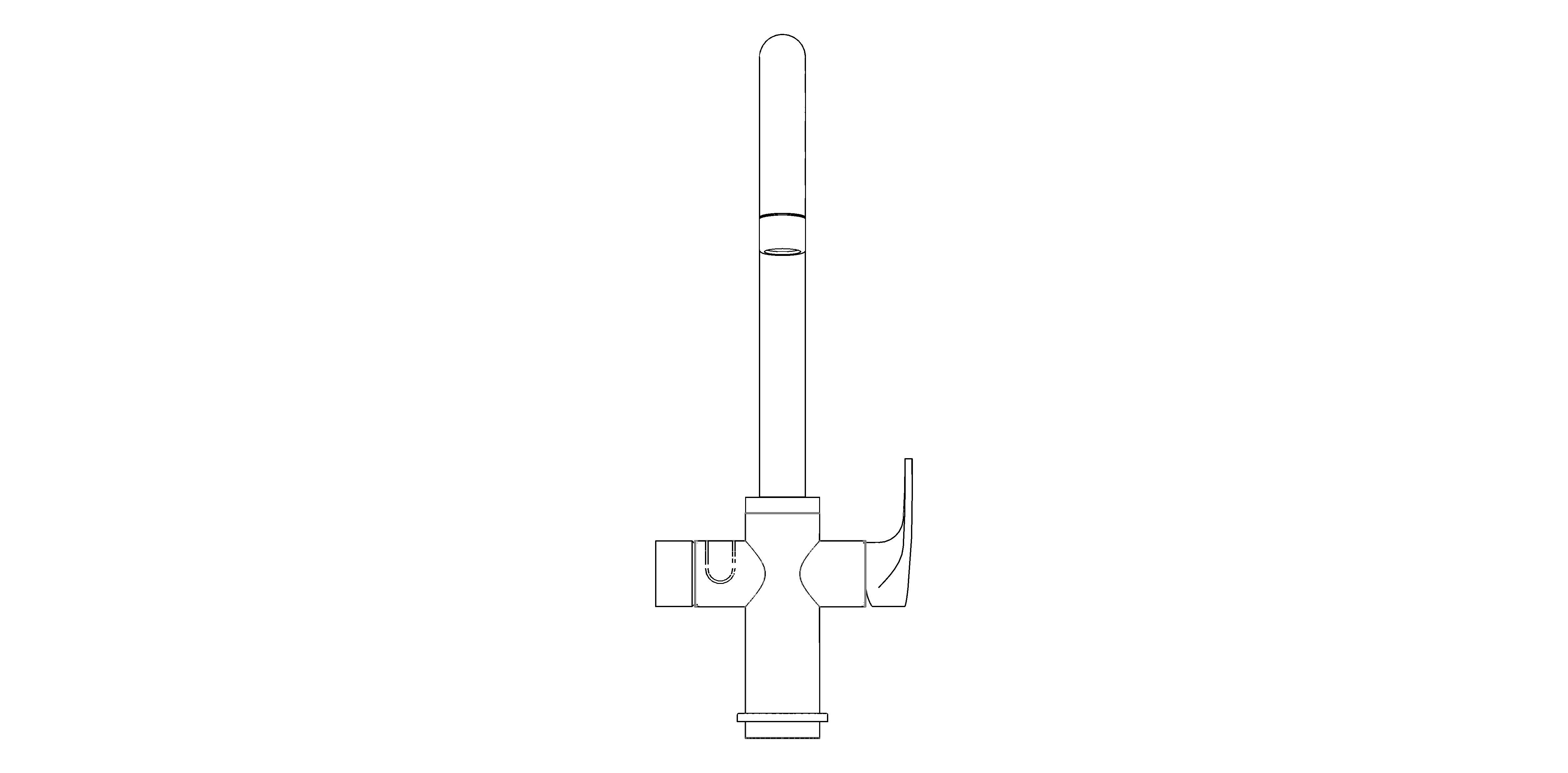 Product: Grohe Blue Pure Baucurve Single Lever Mixer - 30582000