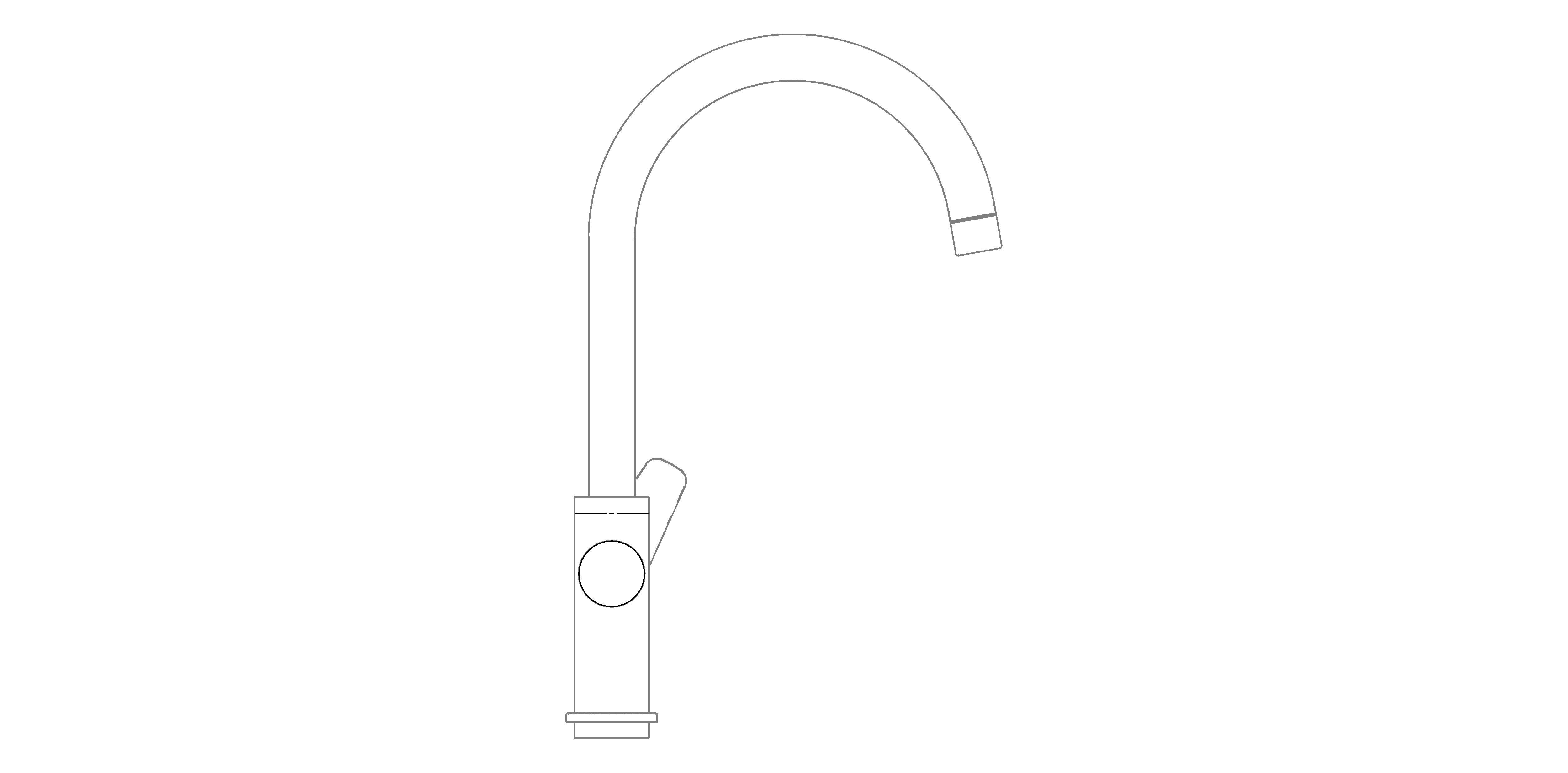 Product: Grohe Blue Pure Baucurve Single Lever Mixer - 30582000