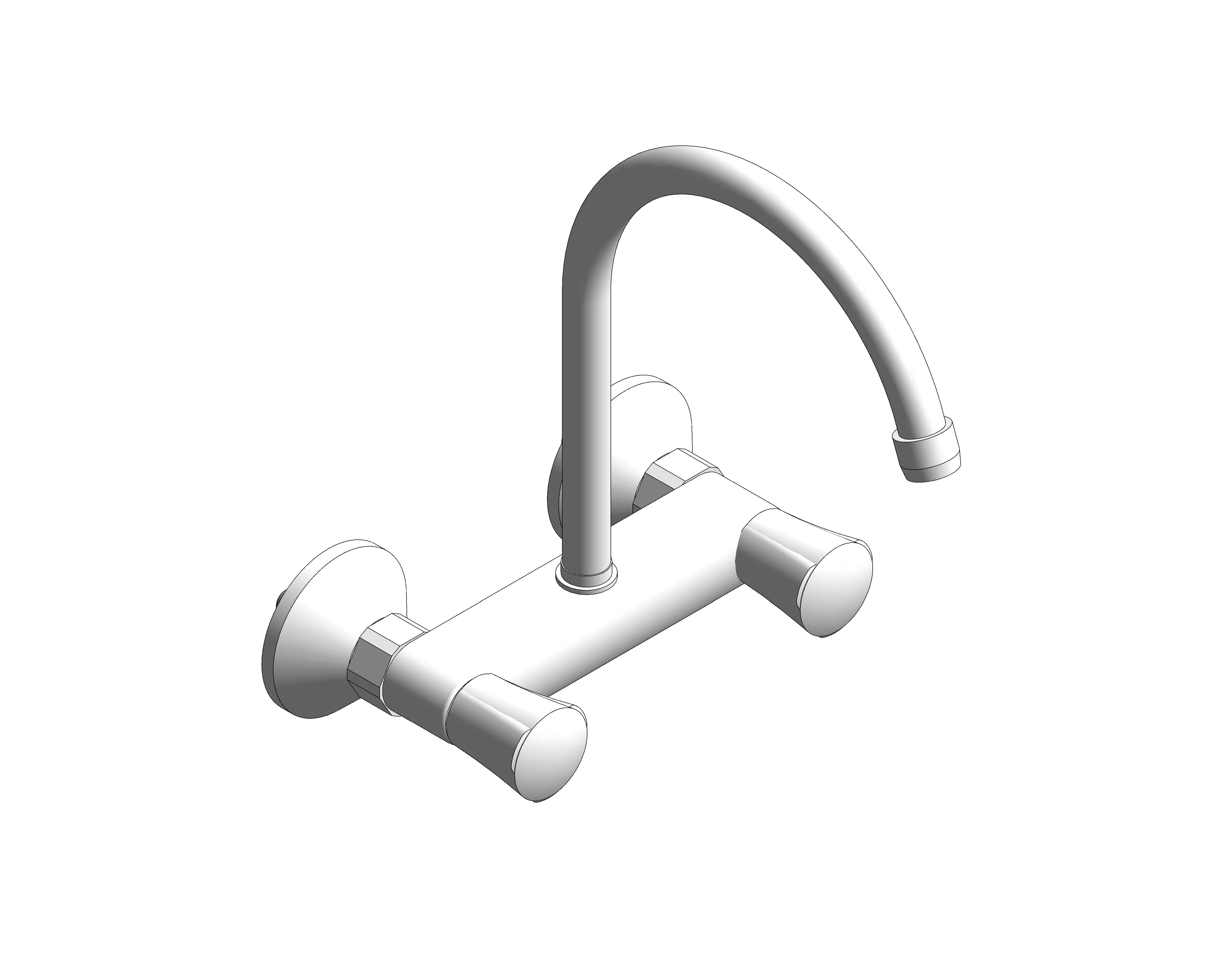 Product: Grohe Costa L - Wall sink mixer 1/2″ - 31191001