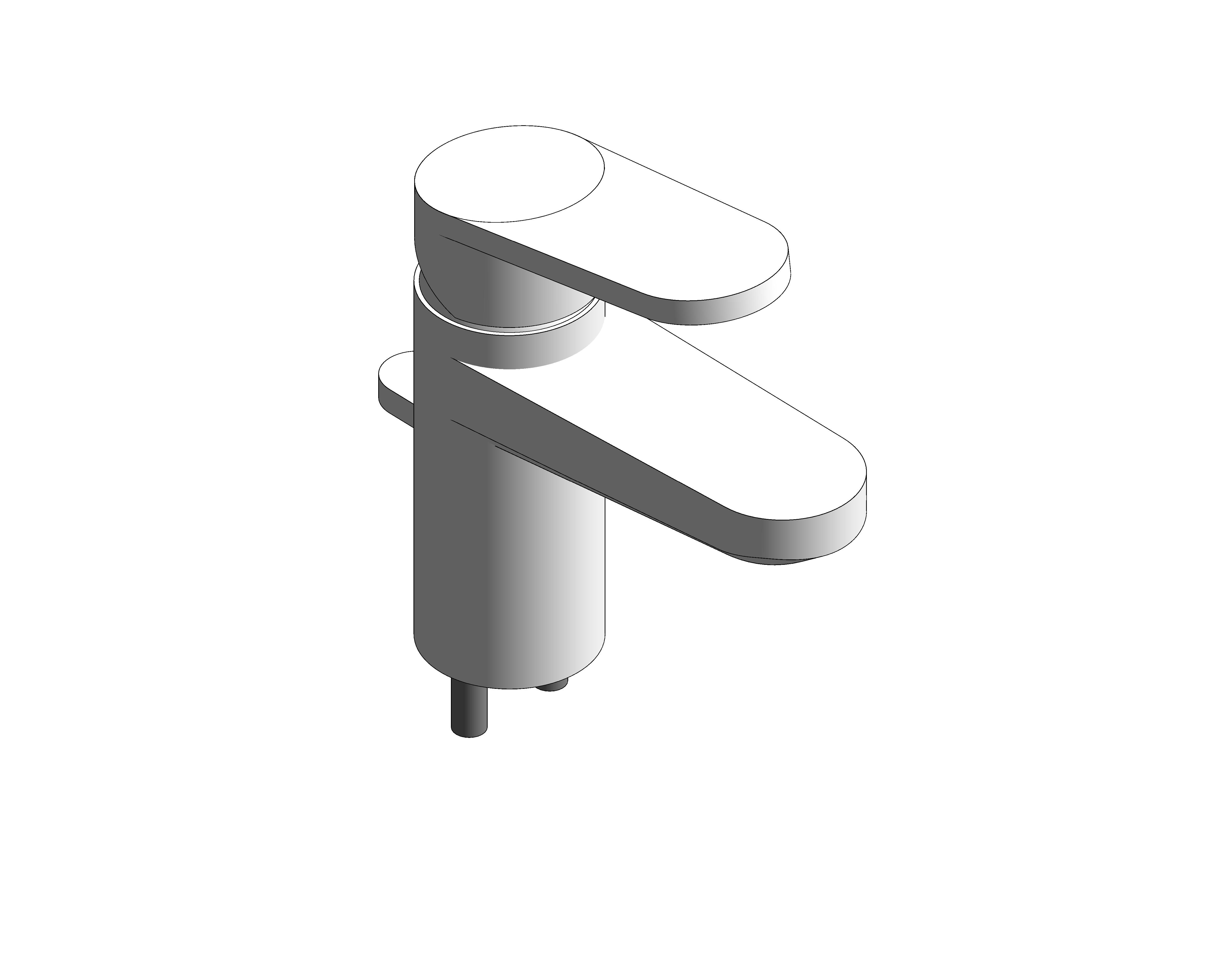 bimstore 3D image of the Grohe Europlus - Basin mixer 1/2″ S-Size - 32612002
