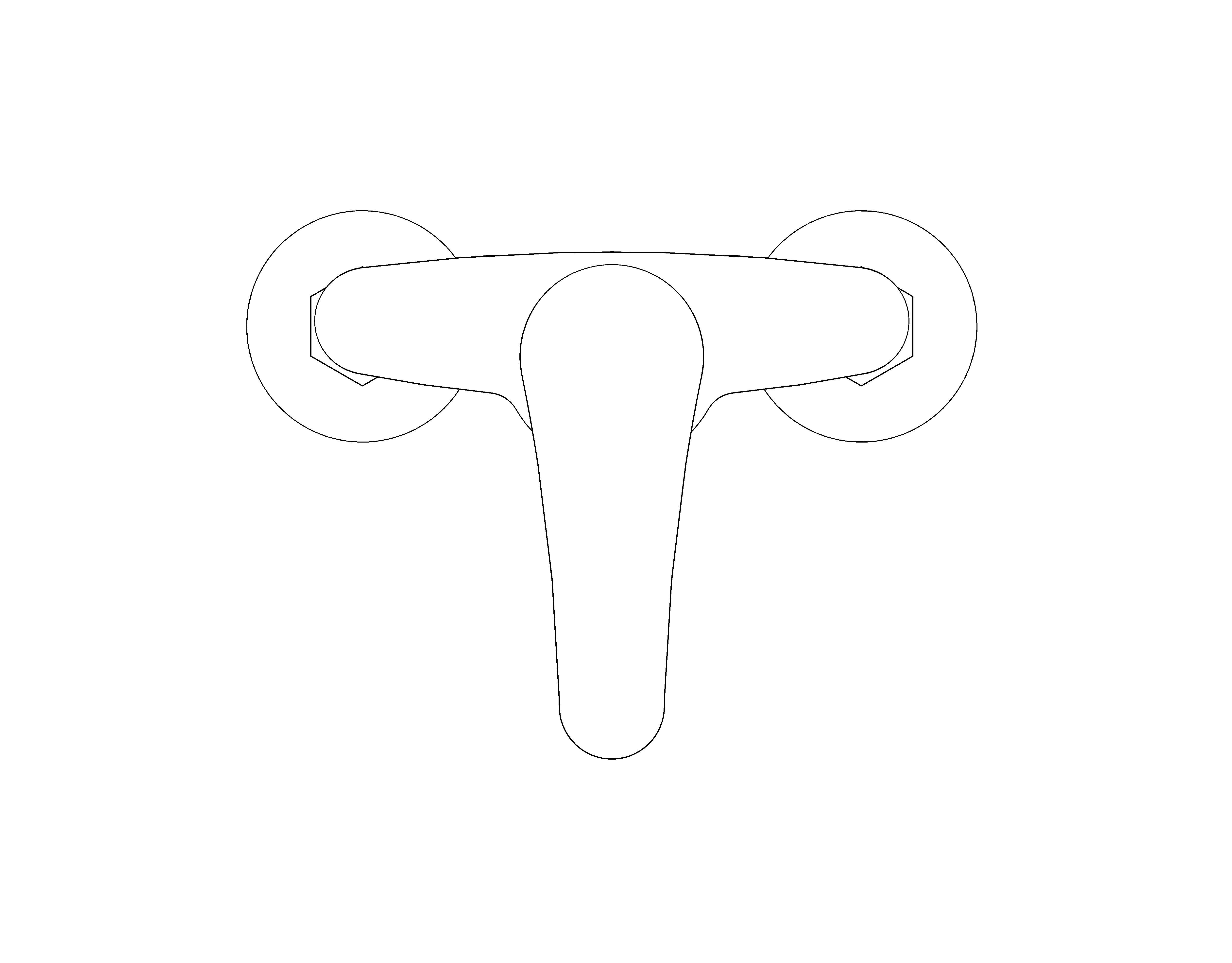 bimstore front image of the Grohe Euroeco Special - Single-lever shower mixer 1/2″ - 32780000