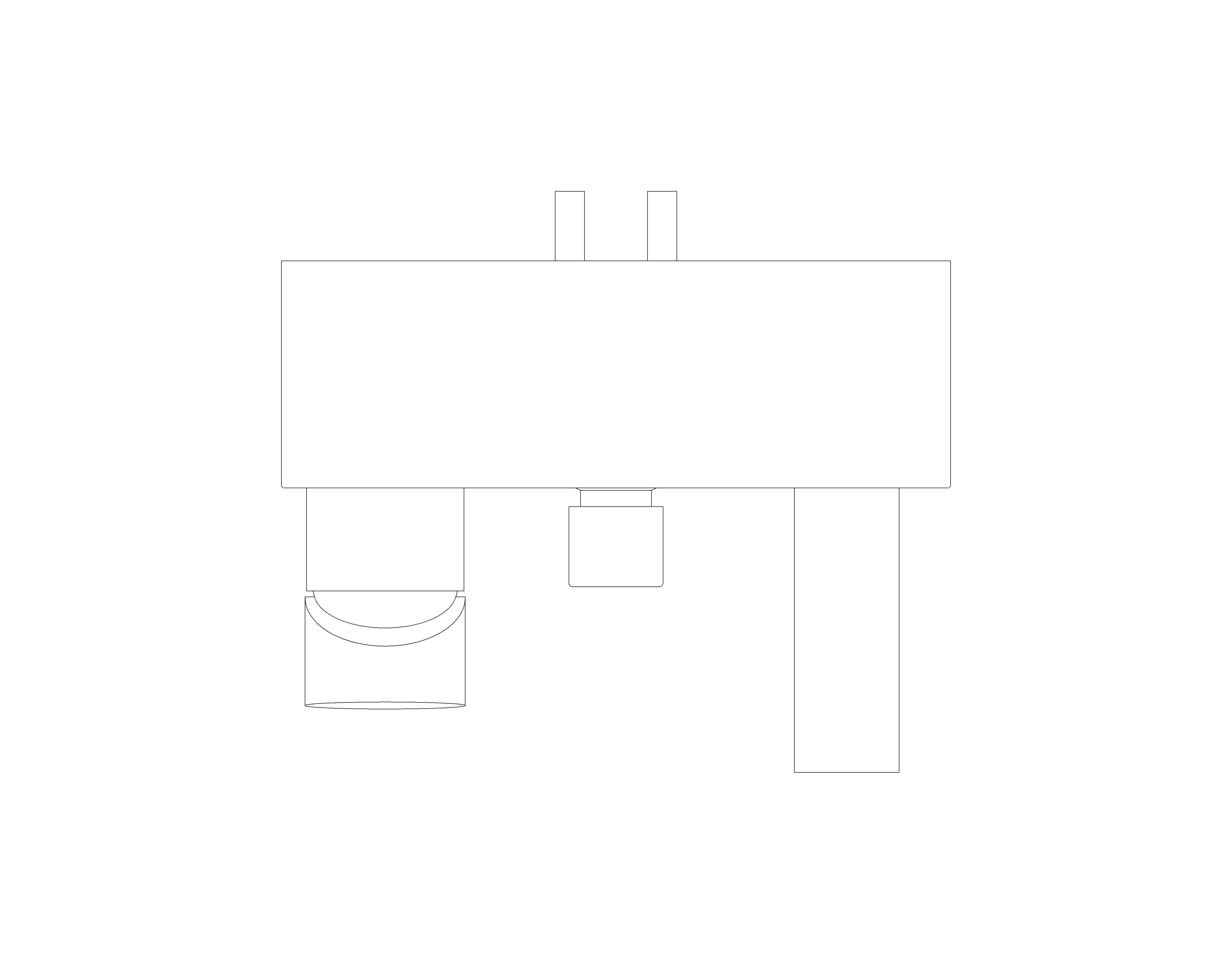bimstore plan image of the Grohe Allure - Single-lever bath/shower mixer 1/2″ - 32826000