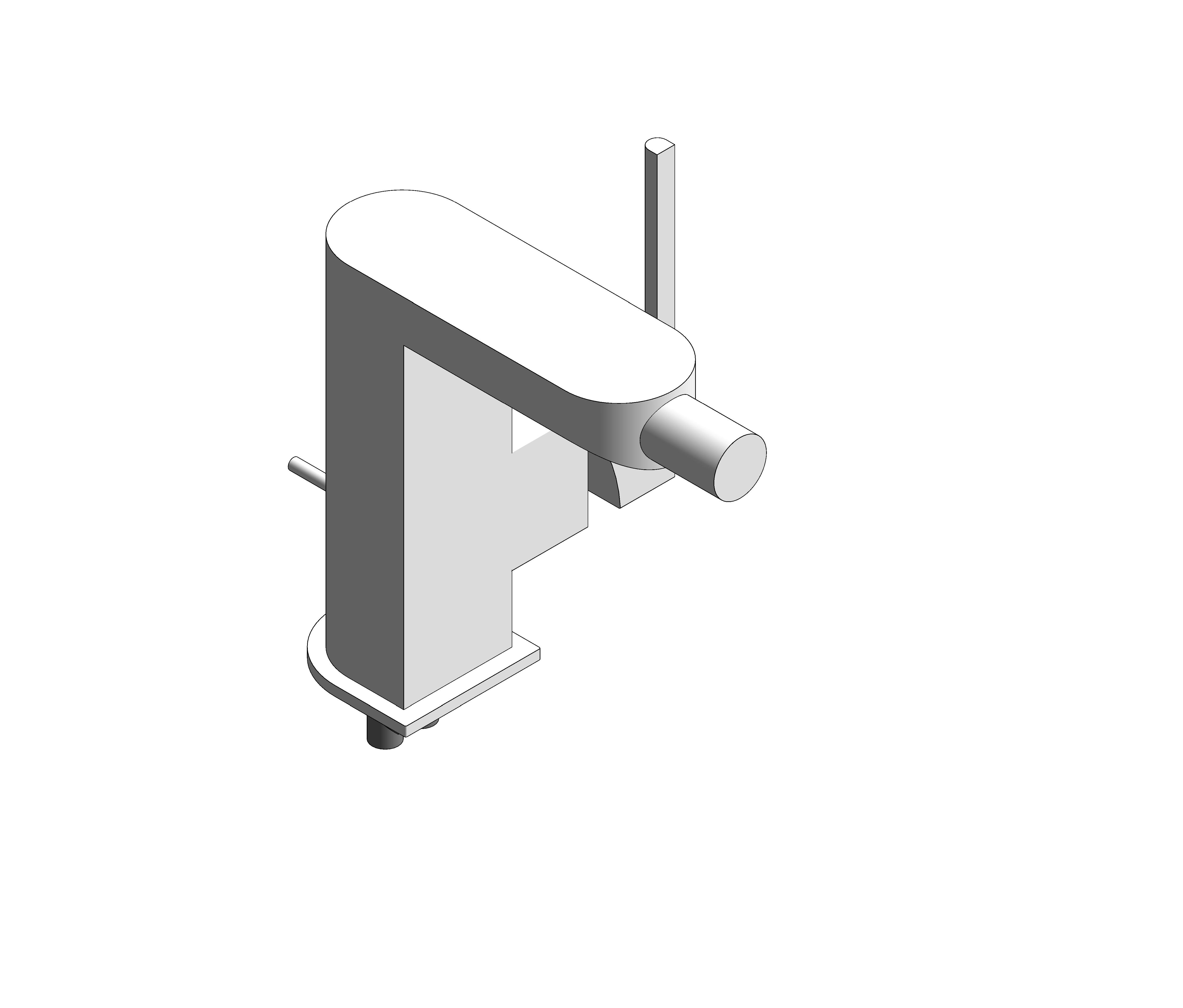 Product: Plus Single-Lever Bidet Mixer 1/2“ - 33241003