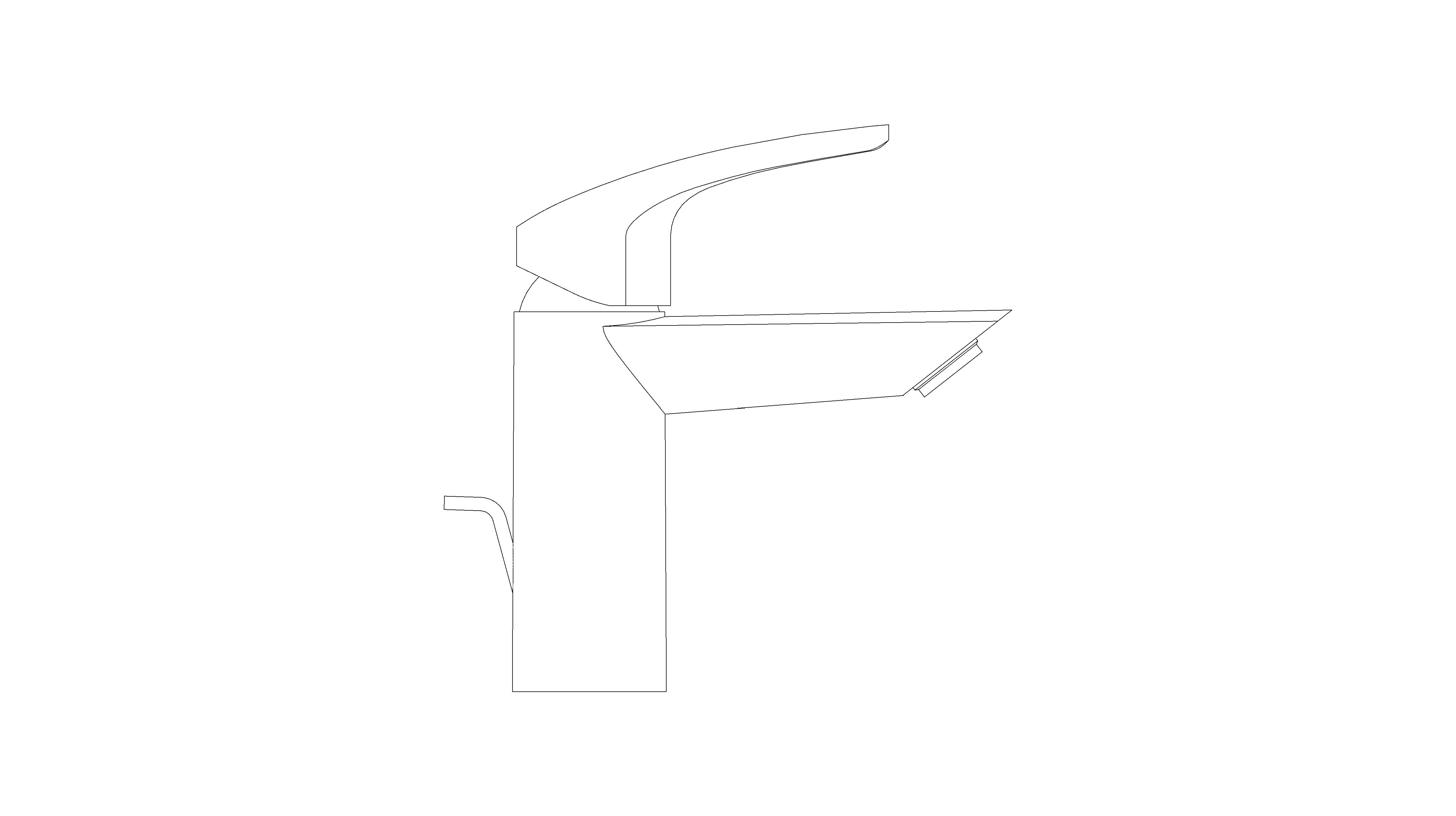 Product: Eurosmart - Single-Lever Basin Mixer 1/2″ S-Size - 33265003