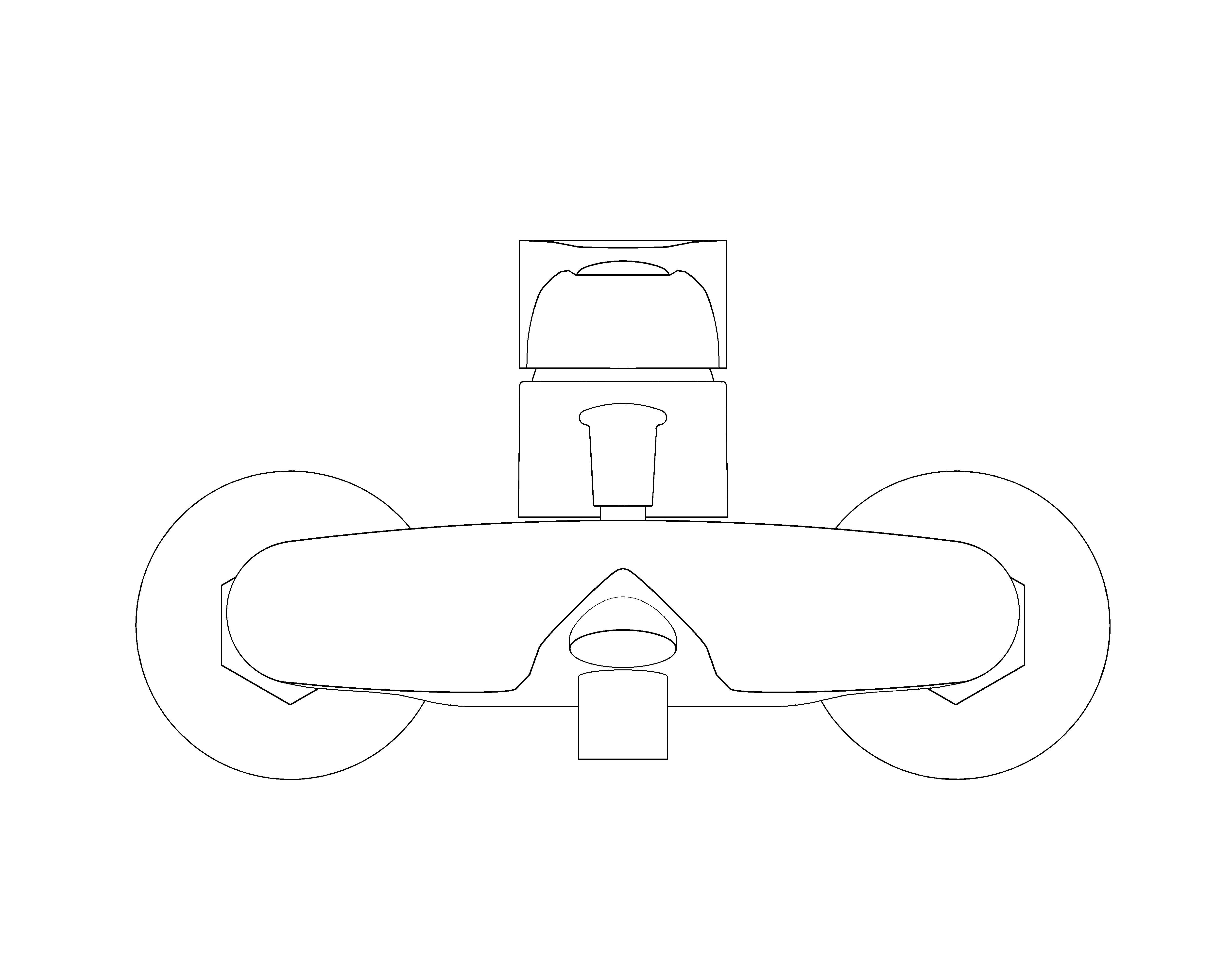 bimstore front image of the Grohe Eurosmart - Single-Lever Bath/Shower Mixer - 33300000