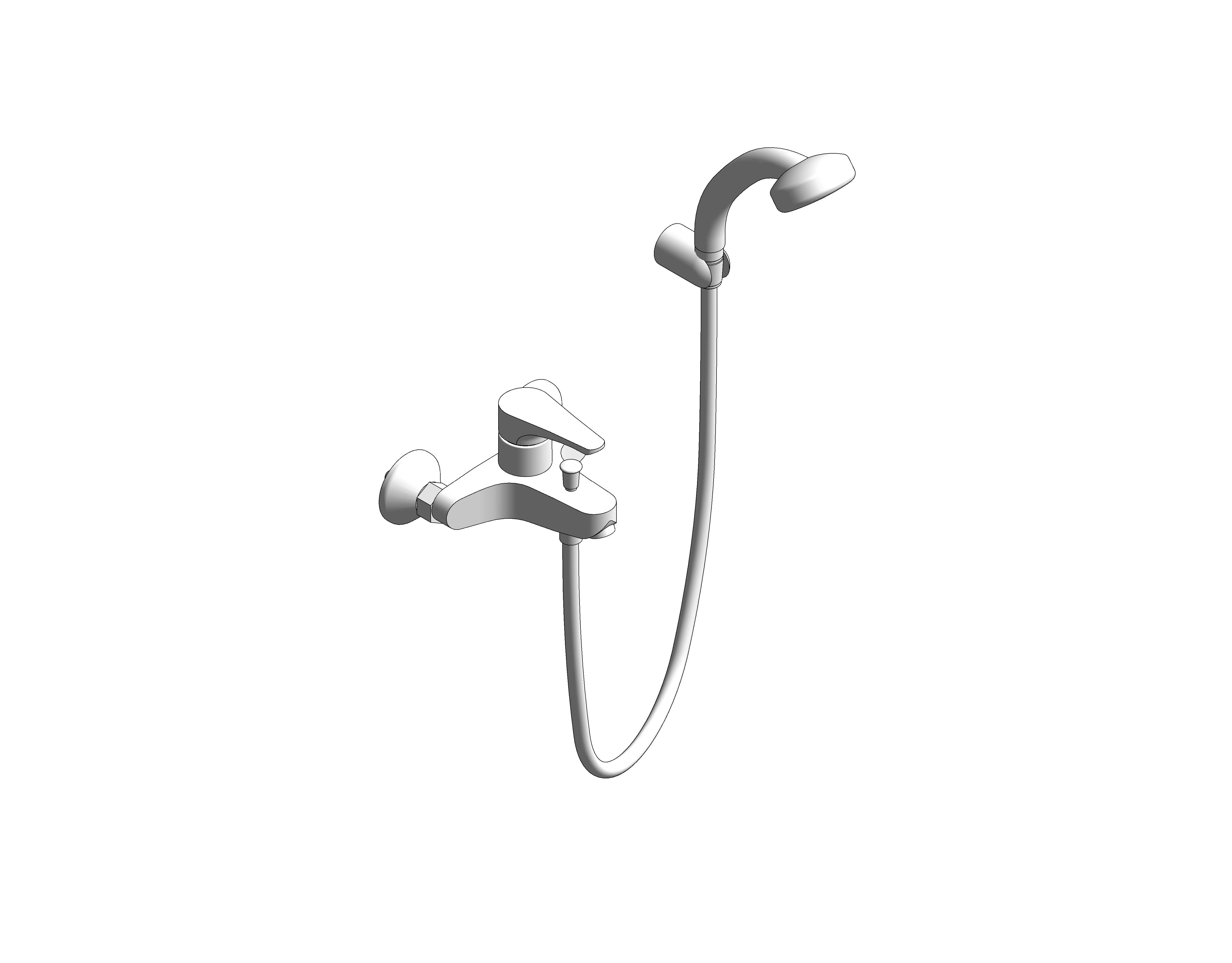Product: Grohe Eurosmart - Single-Lever Bath/Shower Mixer 1/2″ - 33302000