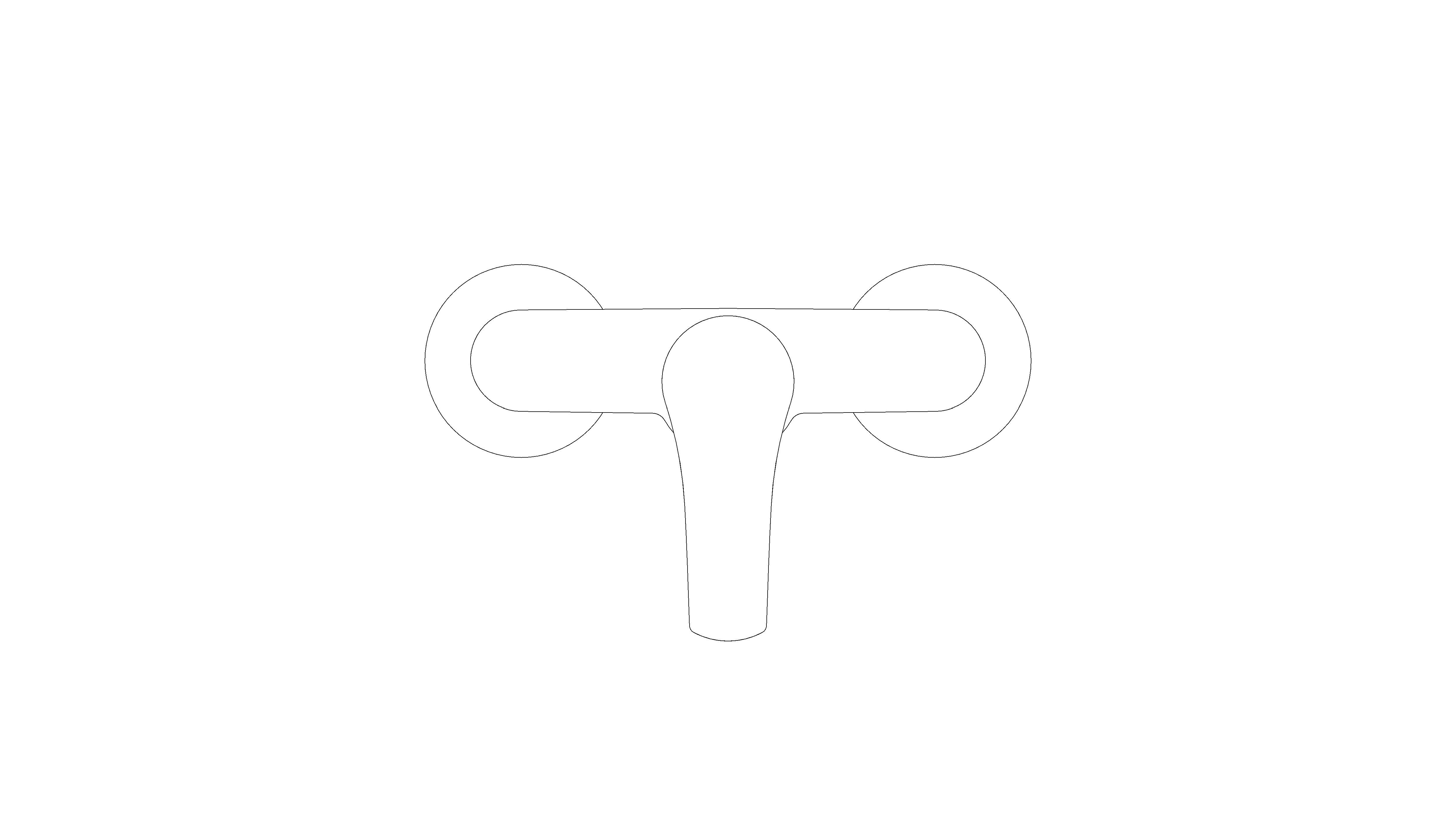 Product: Eurosmart - Single-Lever Shower Mixer 1/2″ - 3355530F