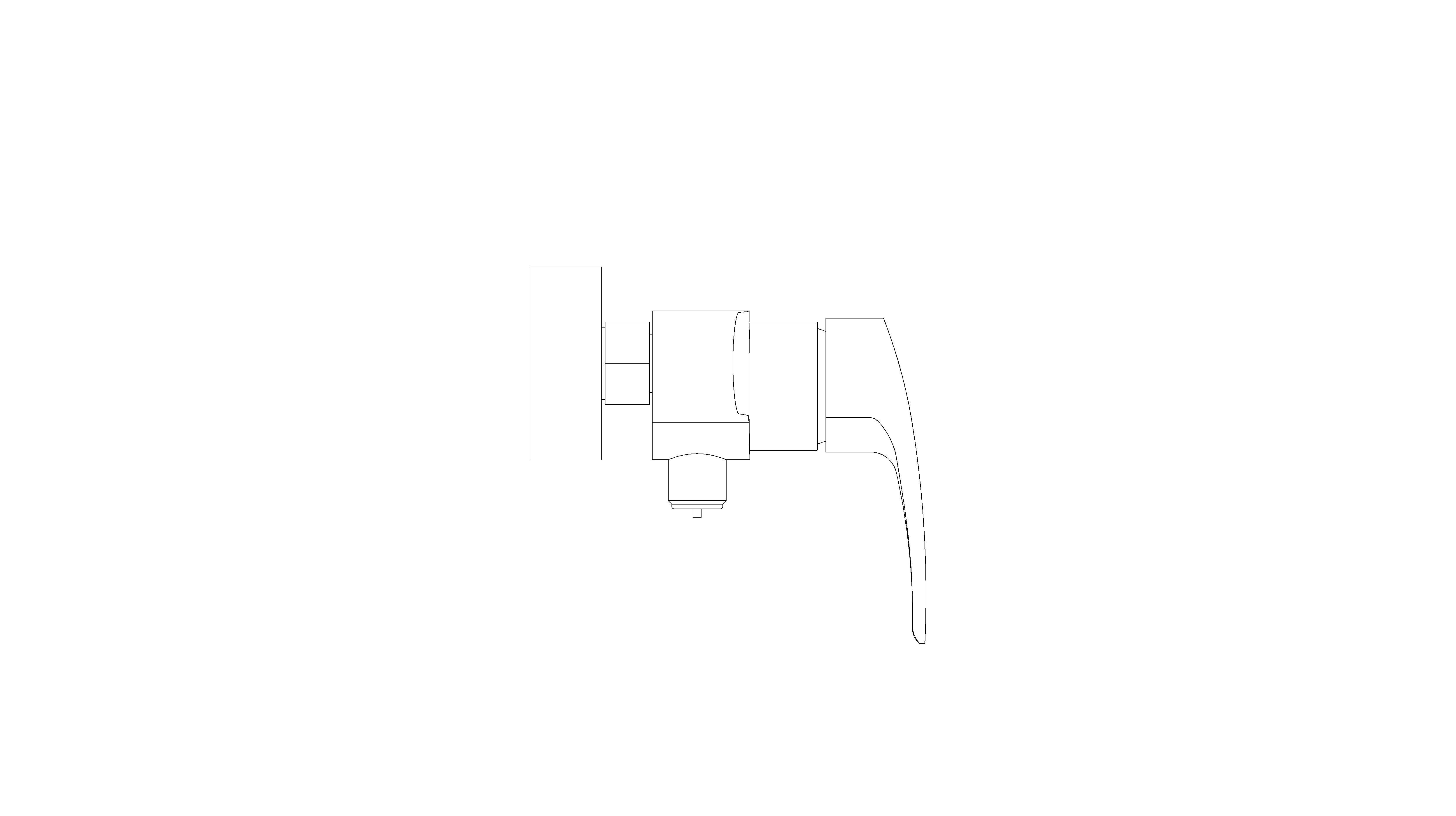 Product: Eurosmart - Single-Lever Shower Mixer 1/2″ - 3355530F