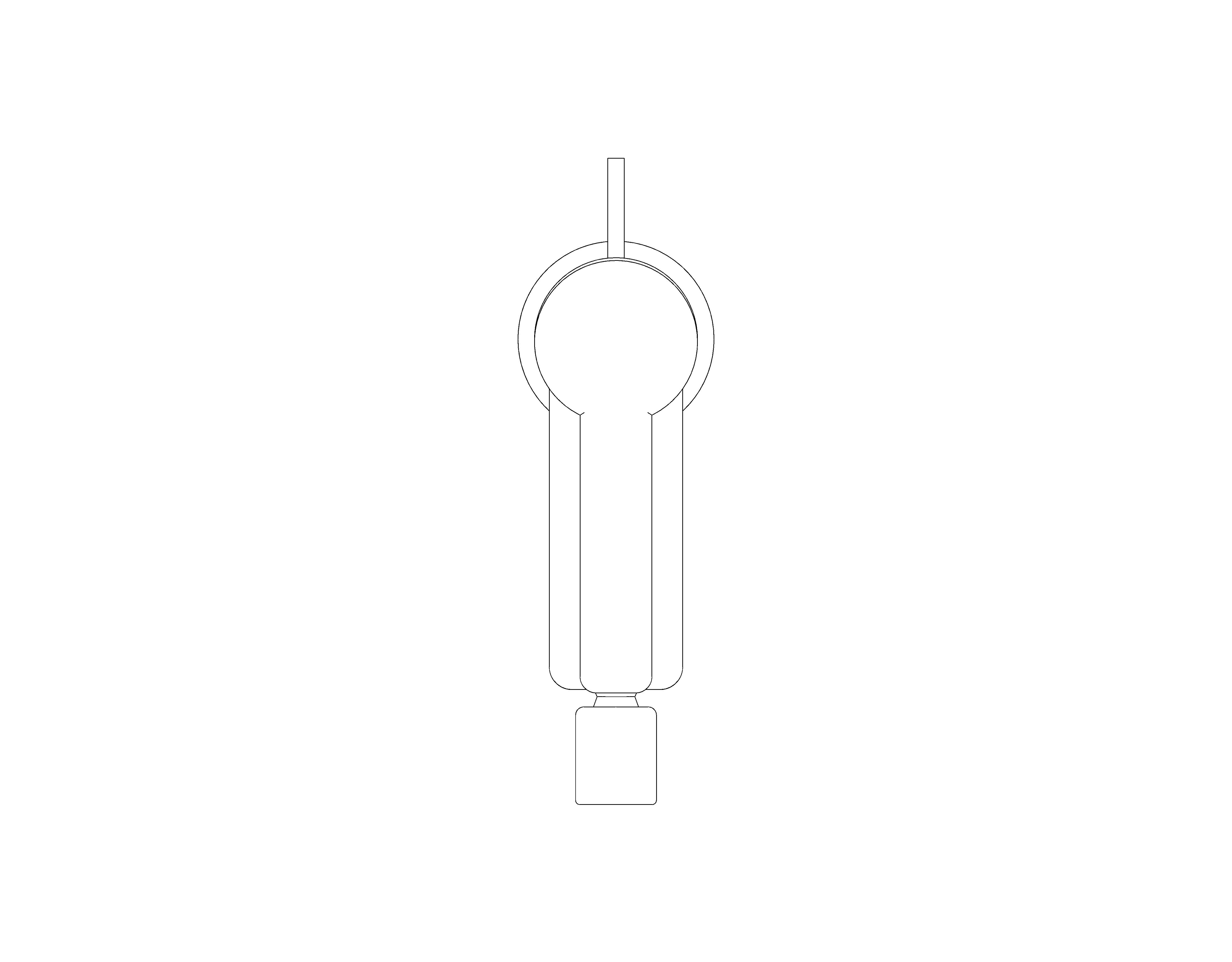 bimstore plan image of the Grohe Lineare - Bidet mixer 1/2″ S-Size - 33848001