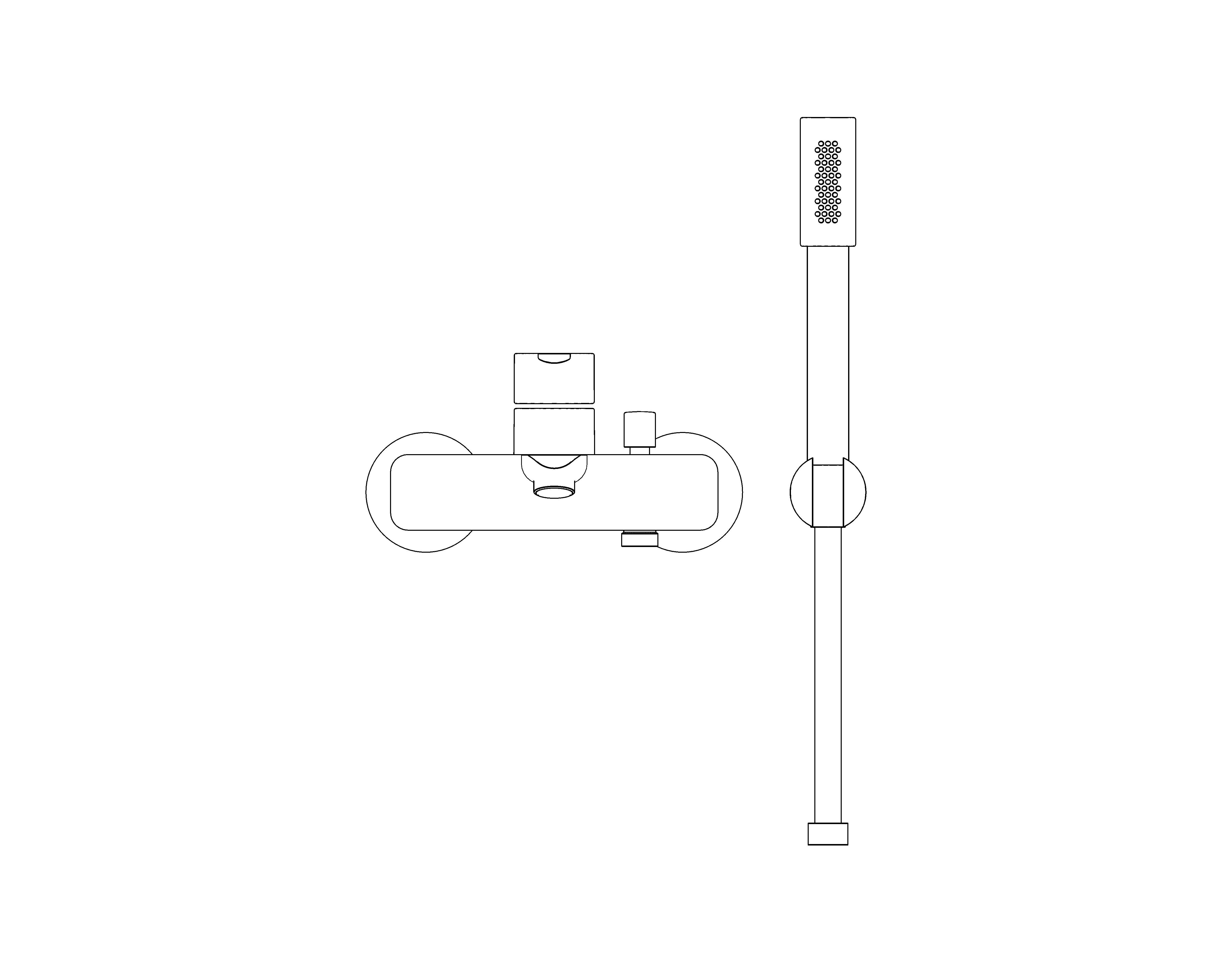 bimstore front image of the Grohe Lineare - Single-lever bath/shower mixer 1/2″ - 33850001