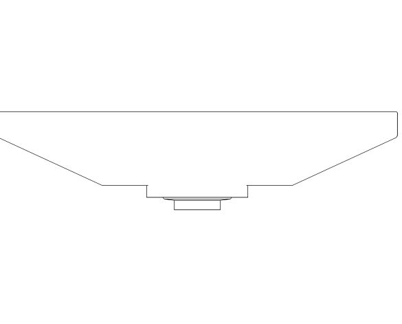 Product: AIRIO Vessel Rectangular (3983800H)