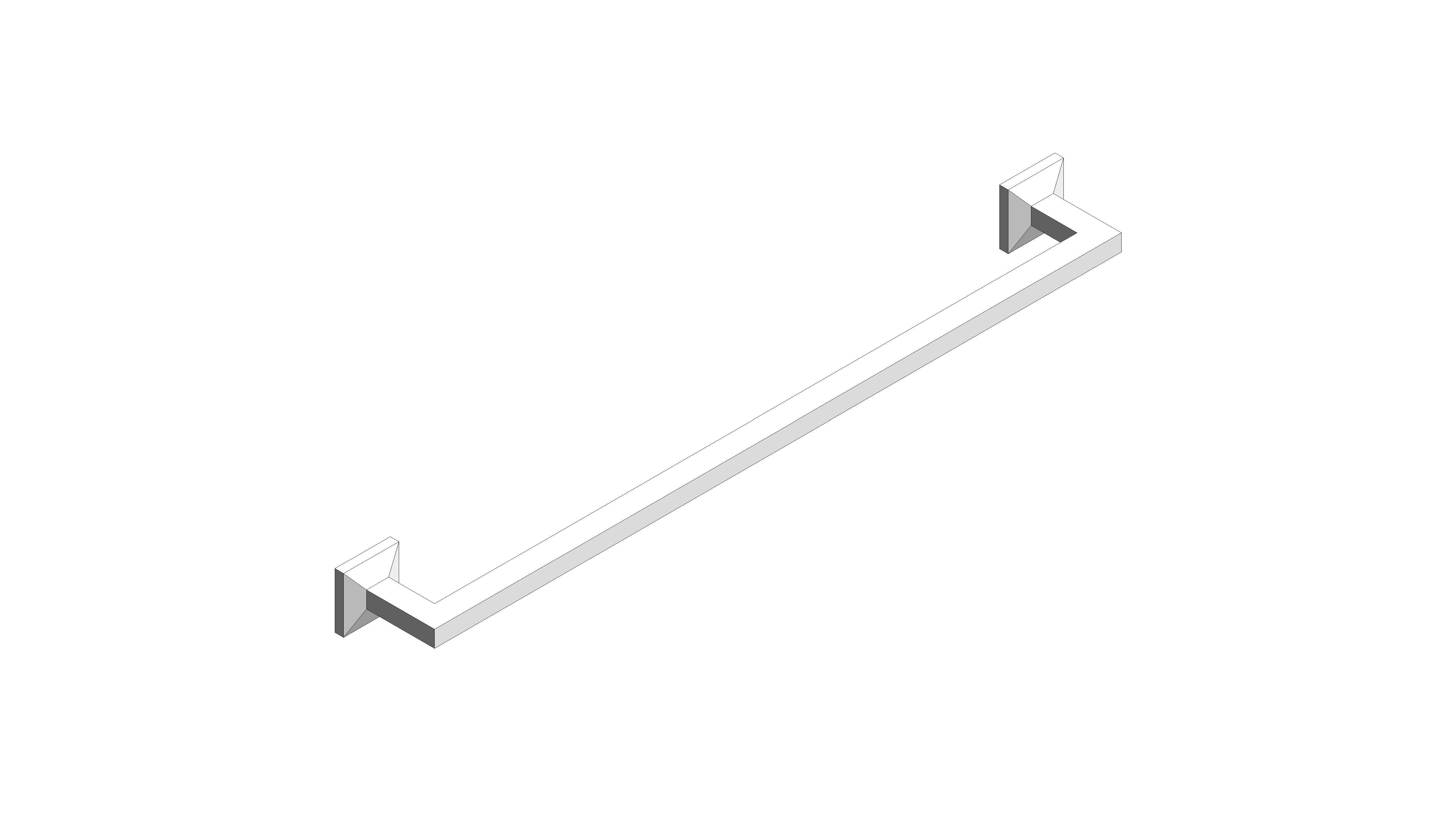 Product: ALLURE BRILLIANT Towel rail (40896000)