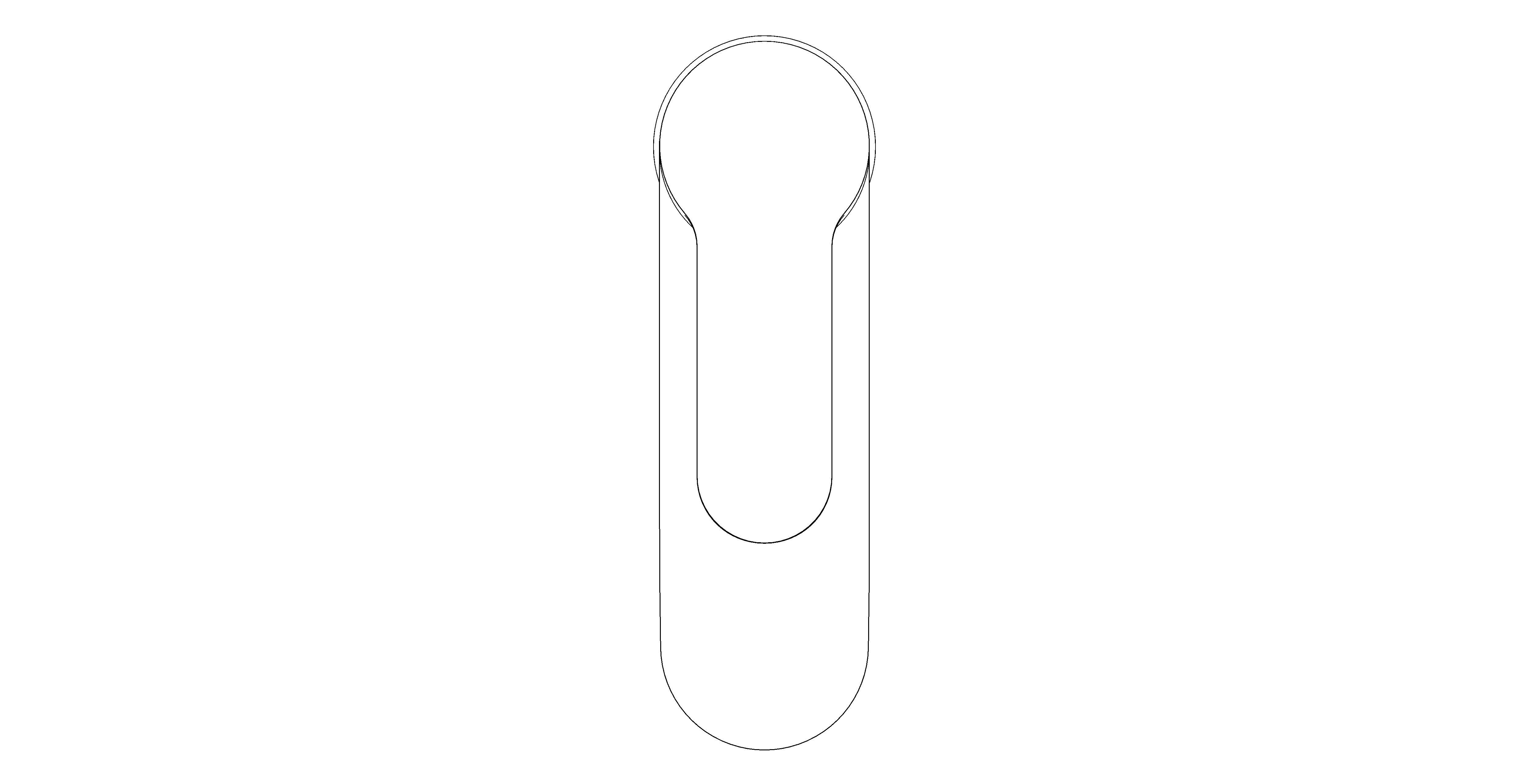 bimstore plan image of the Bauedge Basin Mixer M Size - 23758000 from Grohe