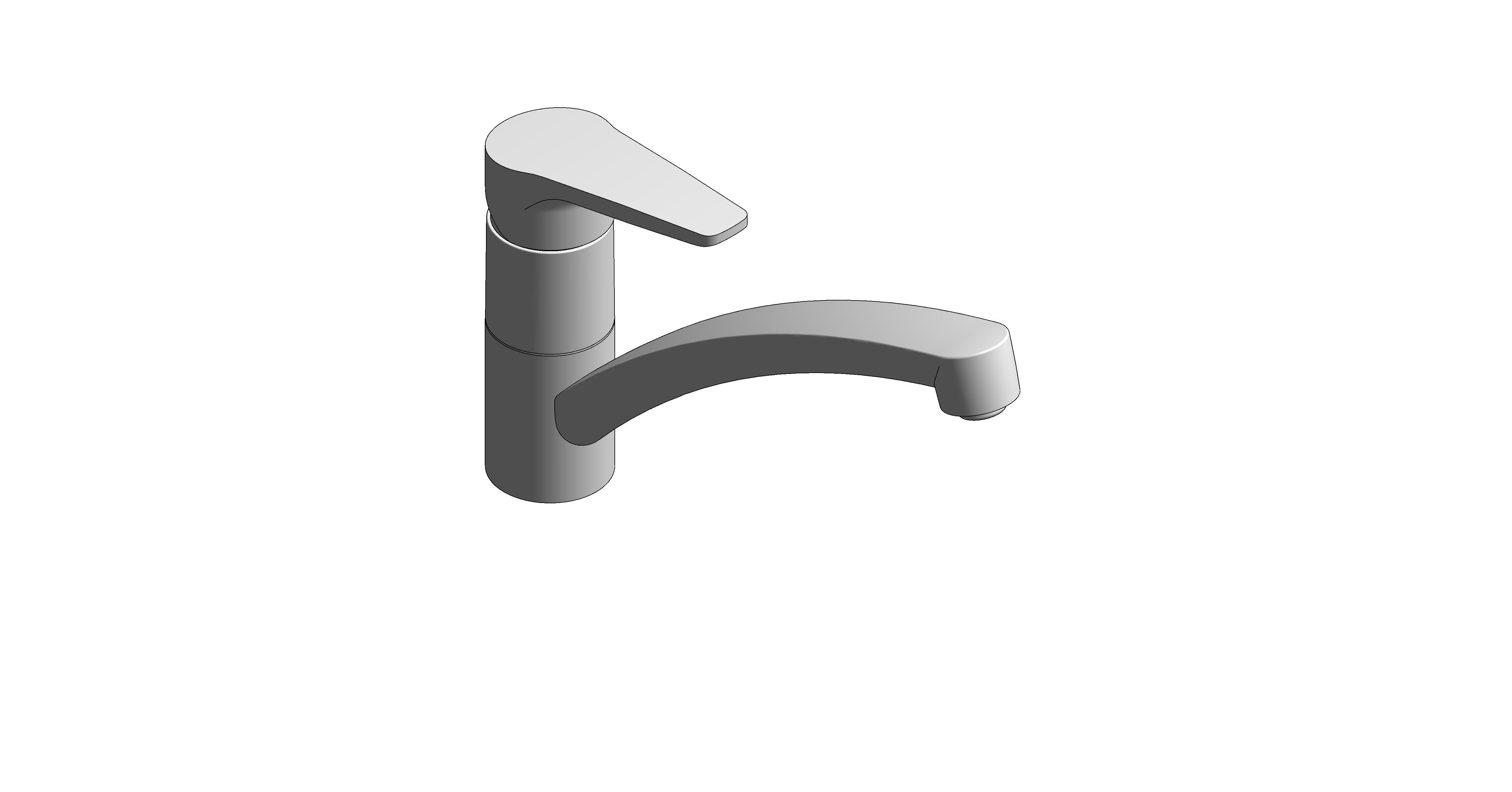 Product: BauEdge OHM Sink Mixer - Low Spout FR NF - 31682000