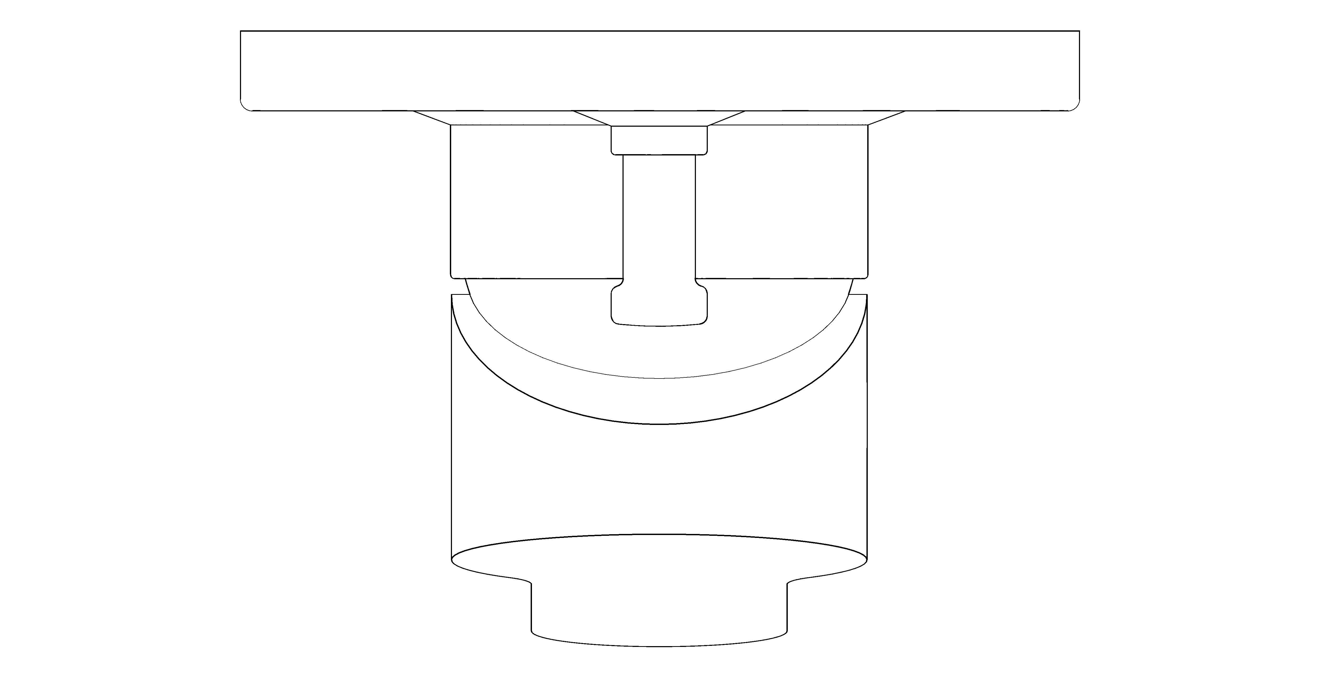 bimstore plan image of the Bauedge Single Lever Bath Mixer - 29039000 from Grohe