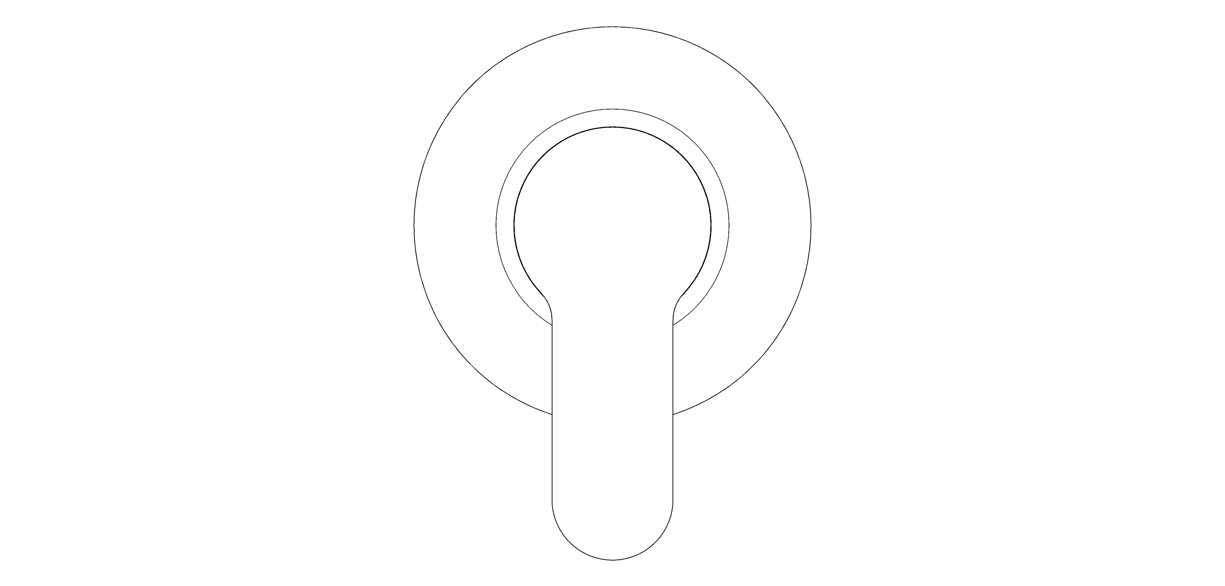 bimstore front image of the Bauedge Single Lever Shower Mixer - 29040000 from Grohe