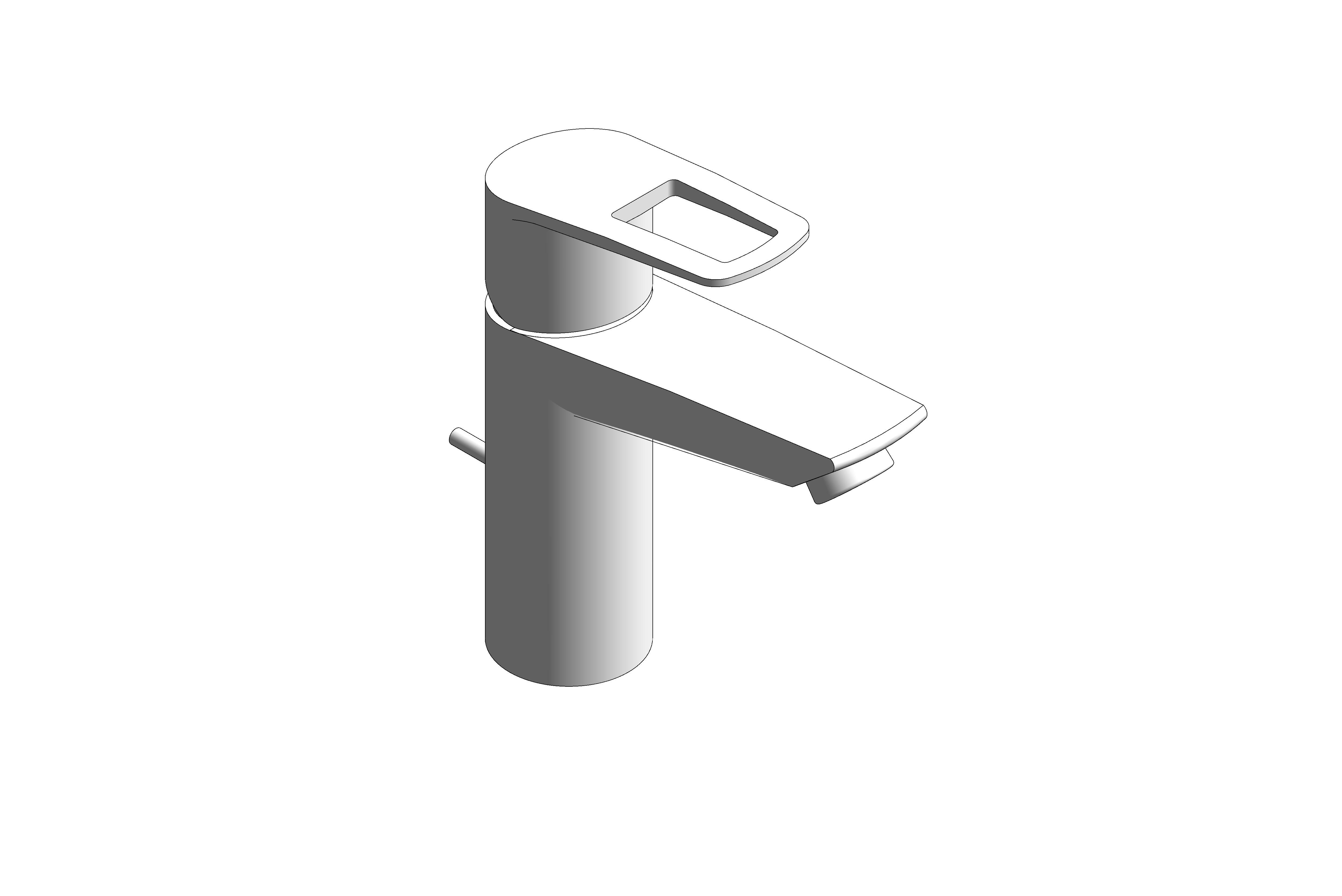 Product: Grohe BauLoop - OHM basin M - 23885001