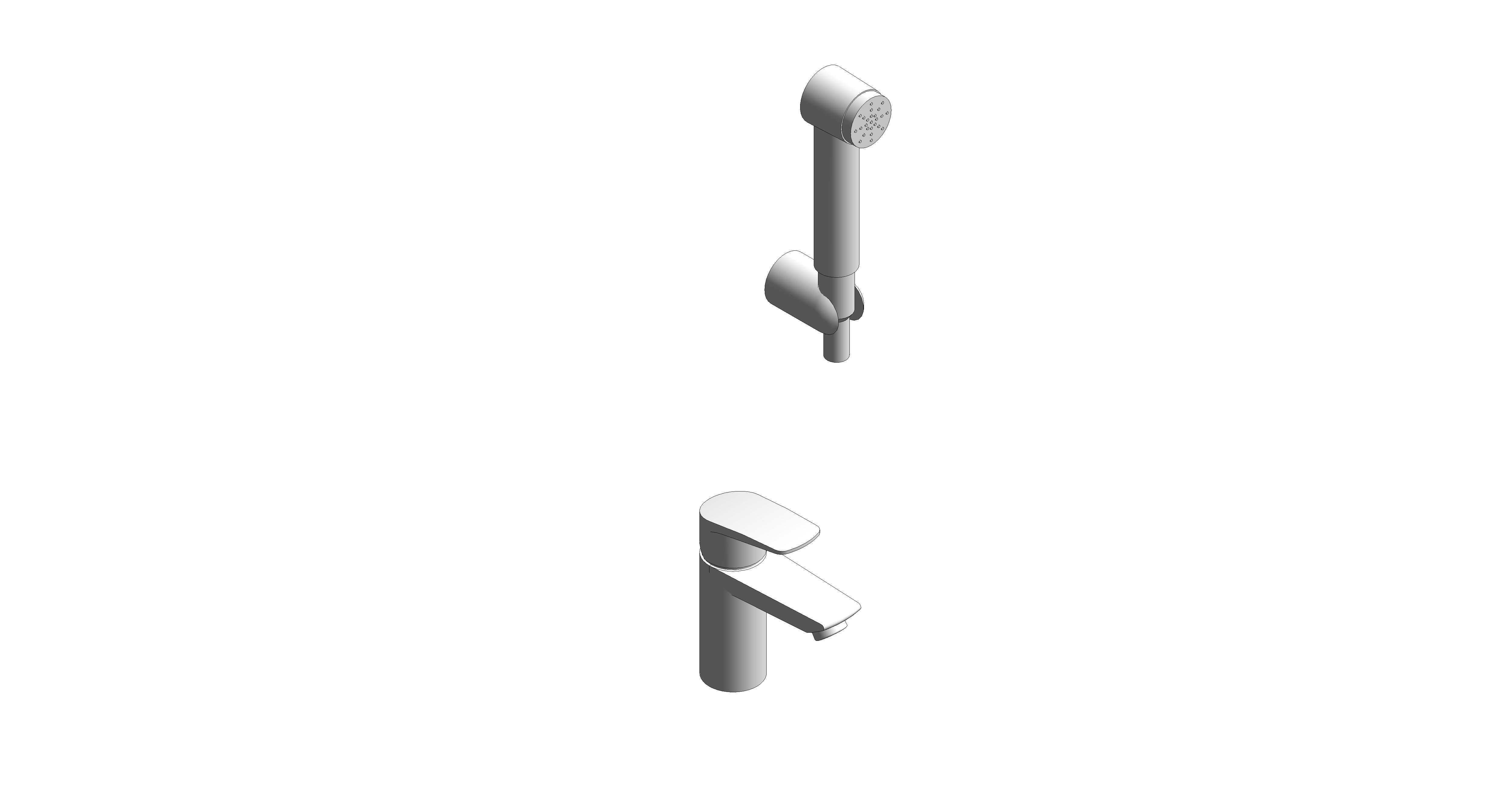 Product: Grohe BauEdge - OHM basin Hyg smth b + shw S - 23757001
