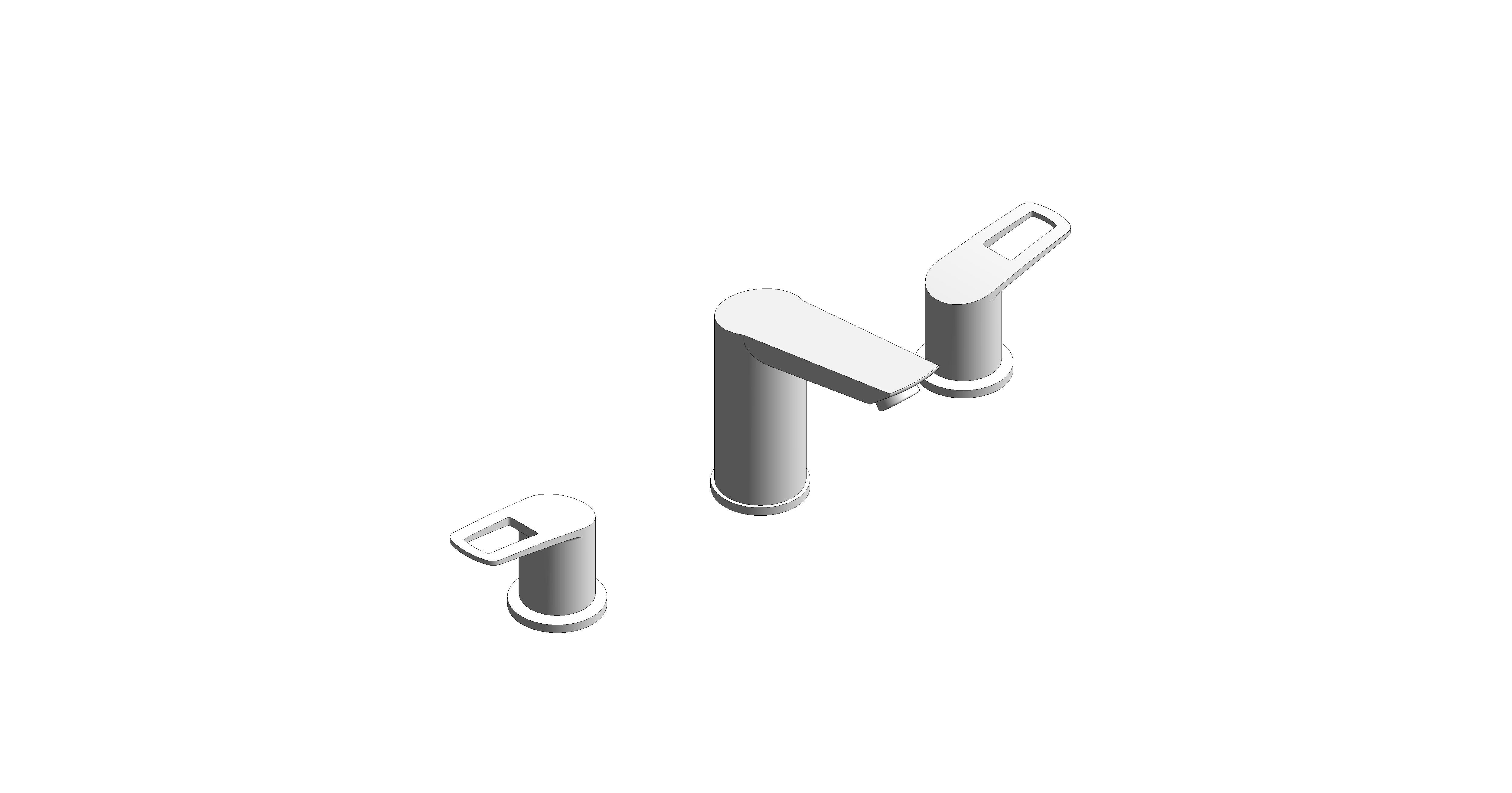 Product: BauEdge - 2hdl basin 3-h S - 20473001