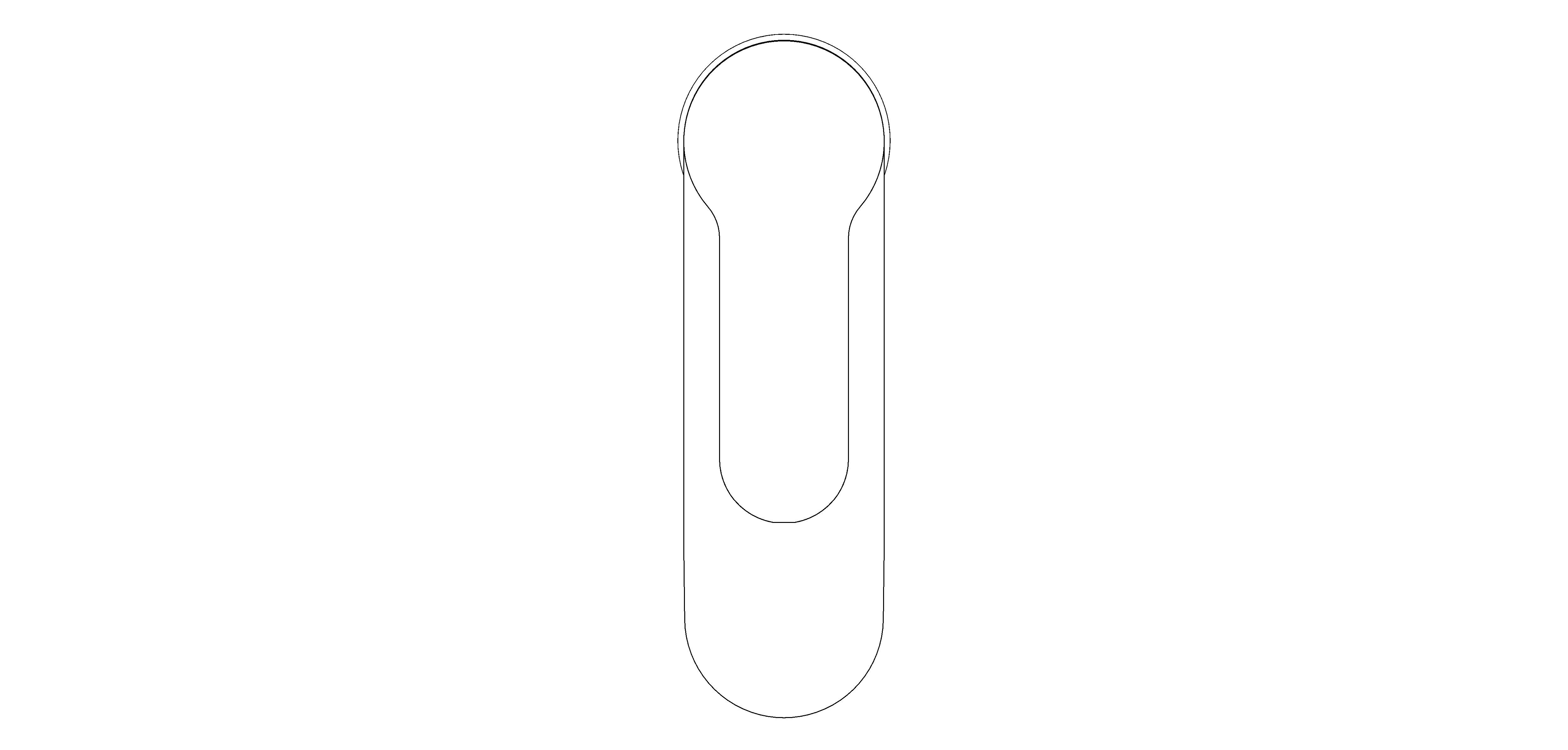 bimstore plan image of the BauLoop Basin Mixer M Size - 23762000 from Grohe