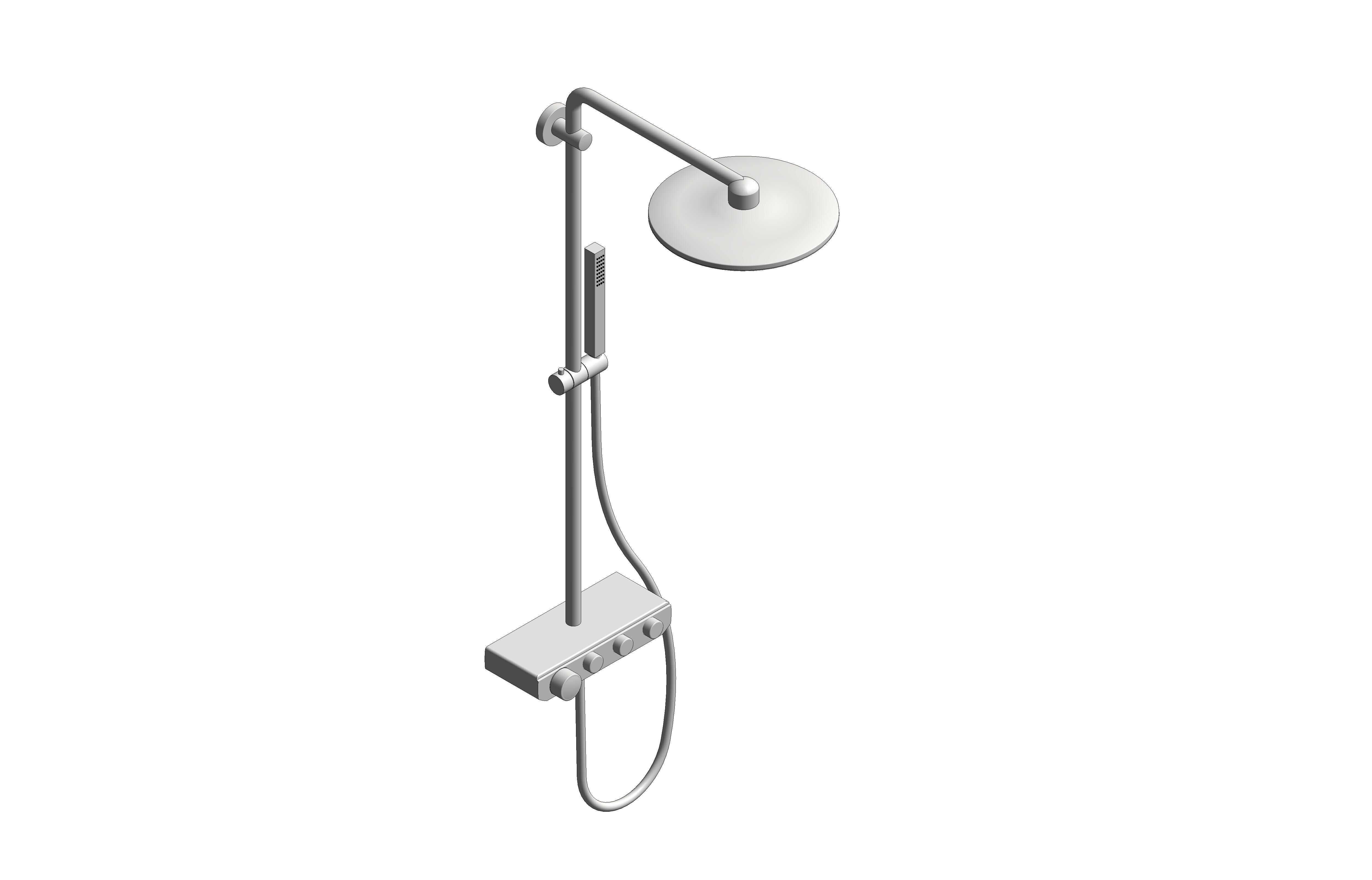 Product: Euphoria - 310 Cube Duo Shower System - 26508000