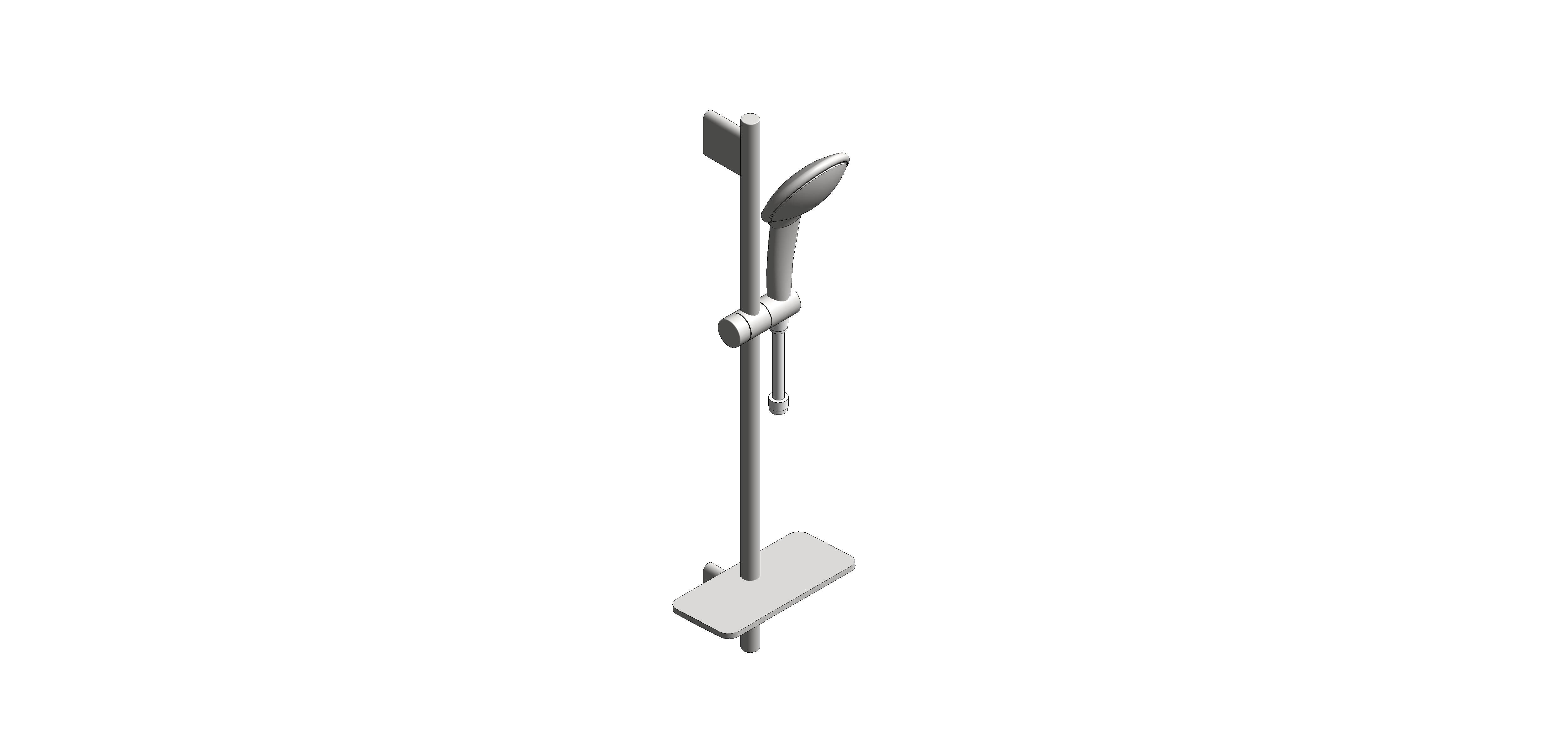 Product: Euphoria Champagne 110 Shower Rail Set 600 - 26624000