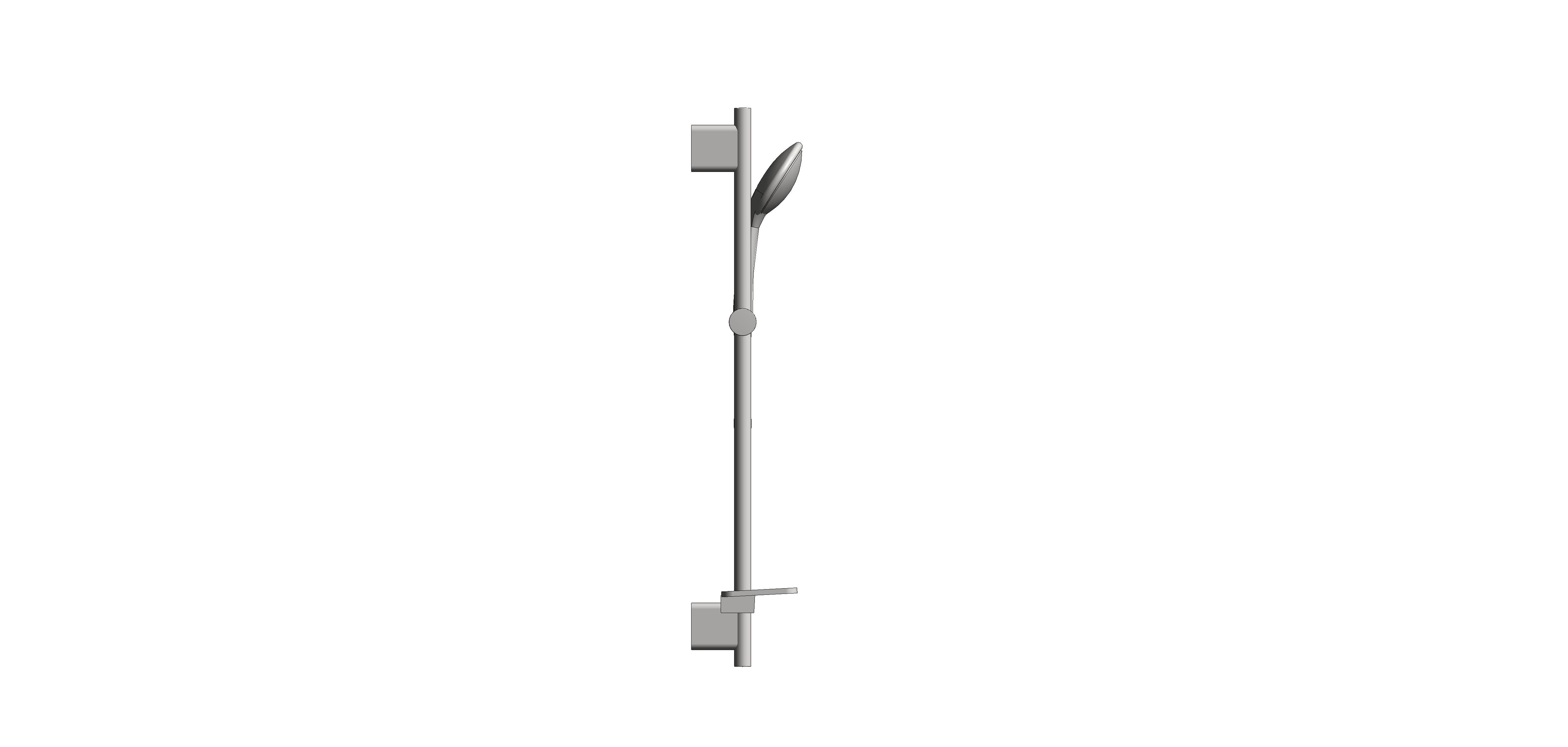 bimstore side image of the Euphoria Champagne 110 Shower Rail Set 600 - 26624000 from Grohe