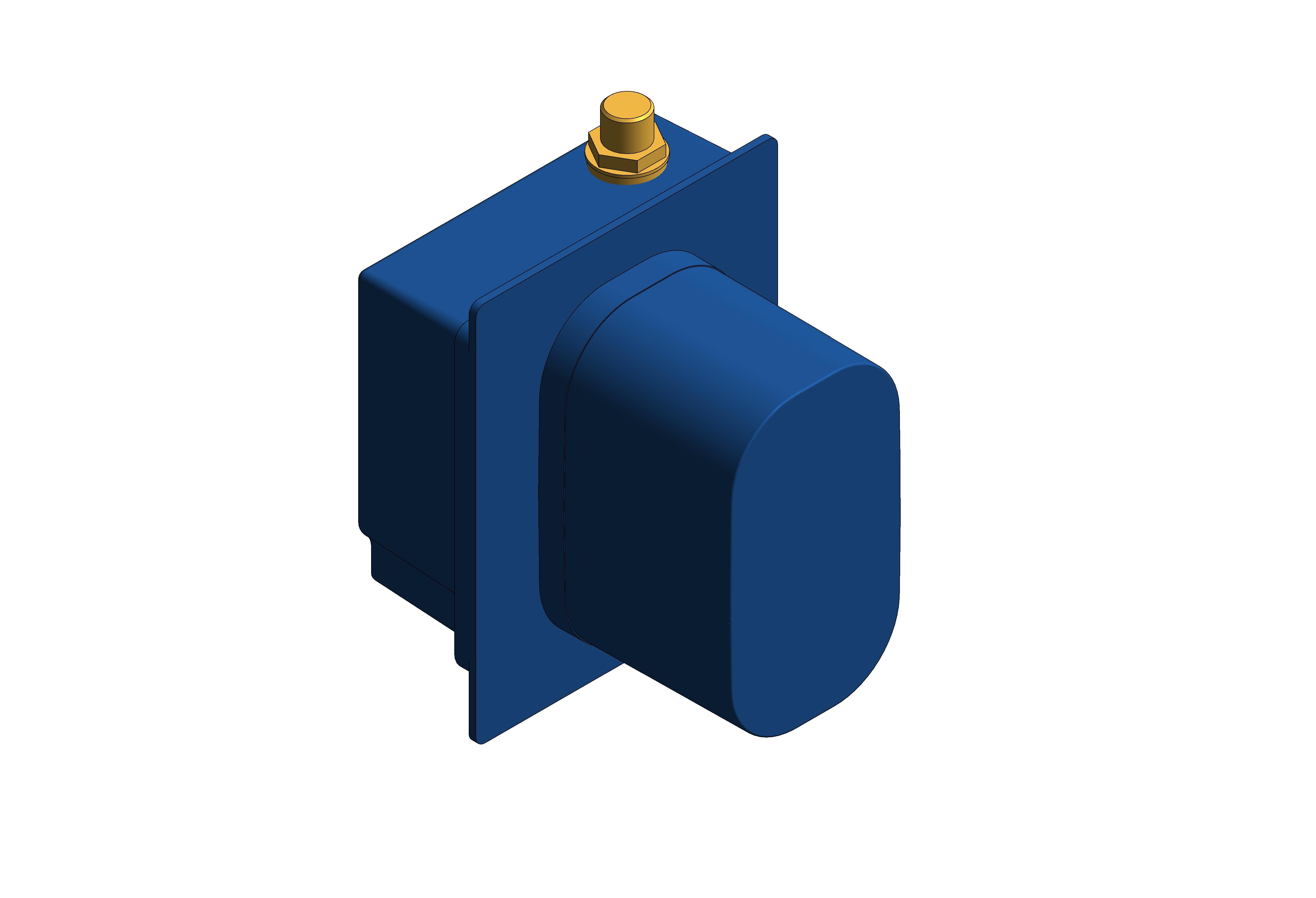 Product: Euroeco Cosmopolitan E Concealed Mounting Box - 36337001
