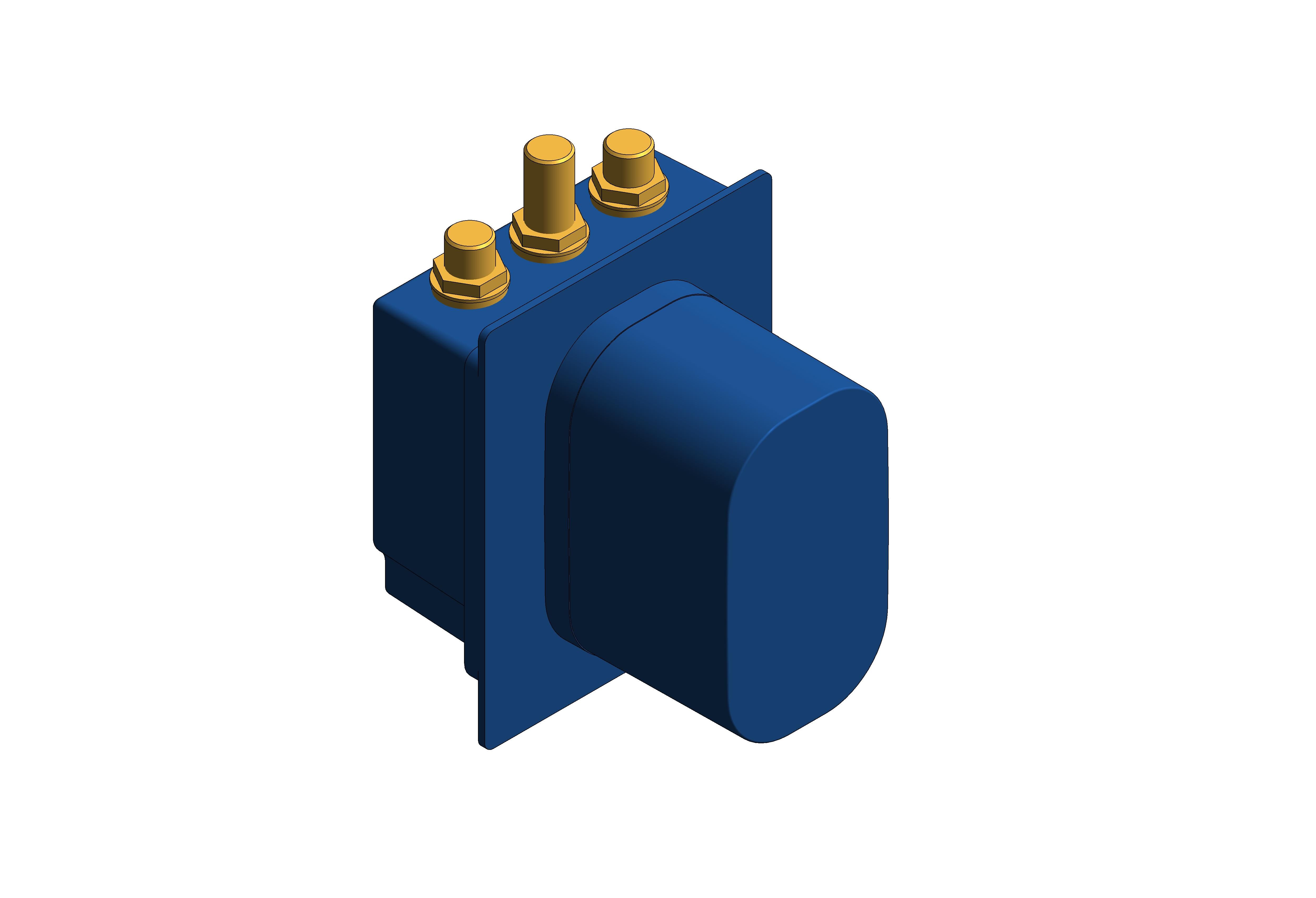 bimstore 3D image of the Eurosmart Cosmopolitan E Concealed Body - 36458000 from Grohe