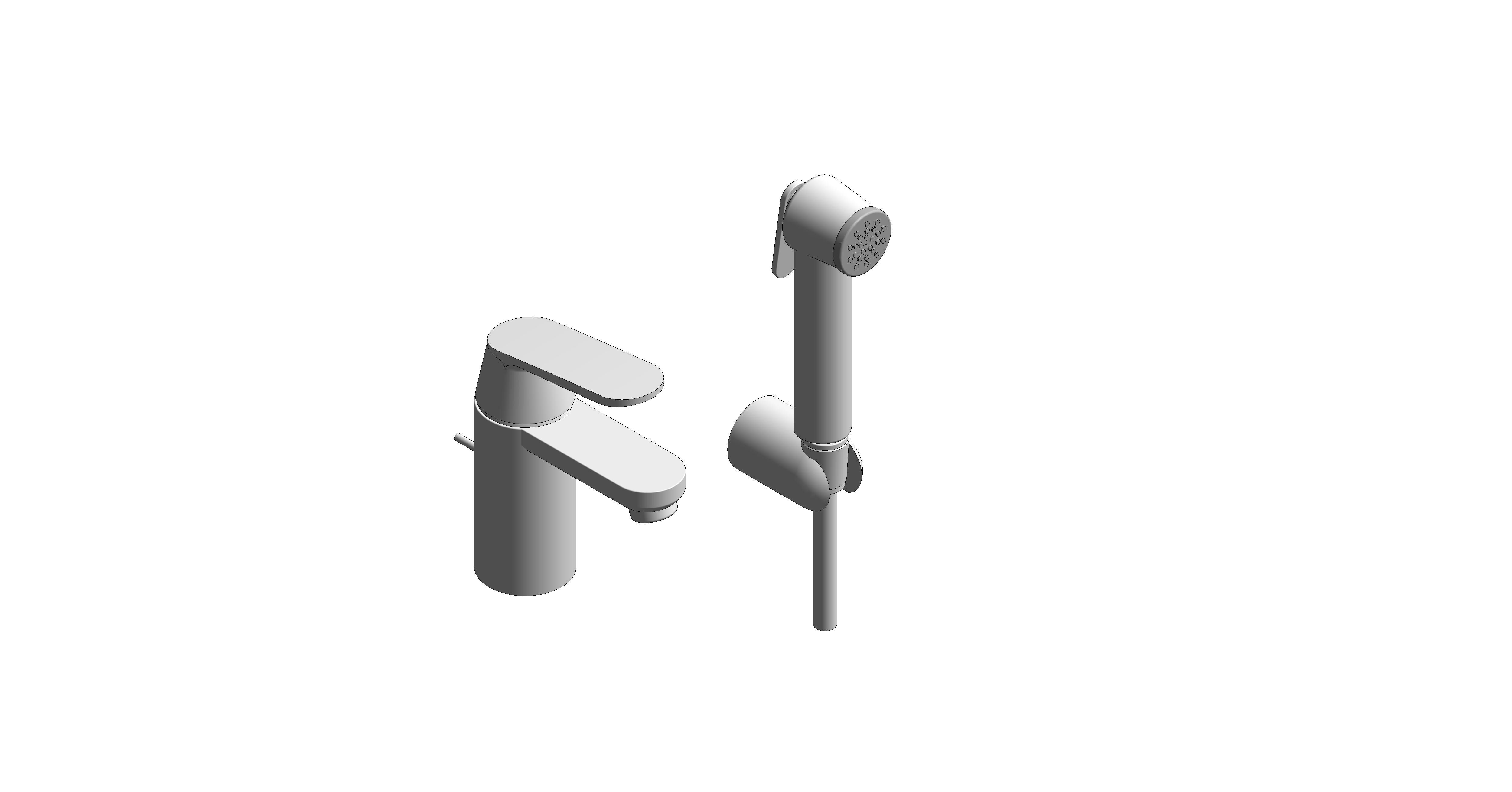 Product: Eurosmart Cosmopolitan Single Lever Basin Mixer 1/2" S-Size - 23951000