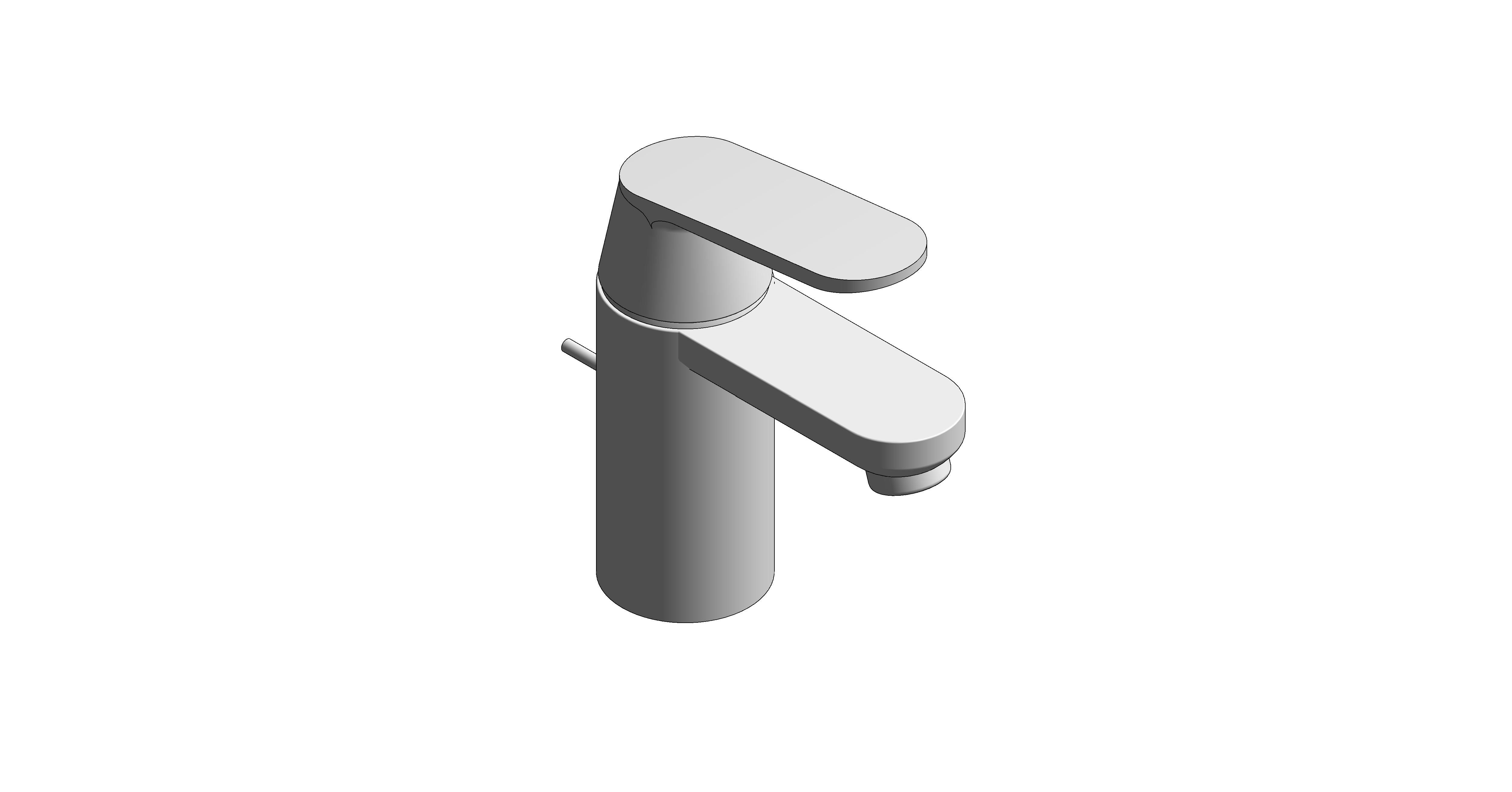 Product: Eurosmart Cosmopolitan Single Lever Basin Mixer 1/2" S-Size - 23952000