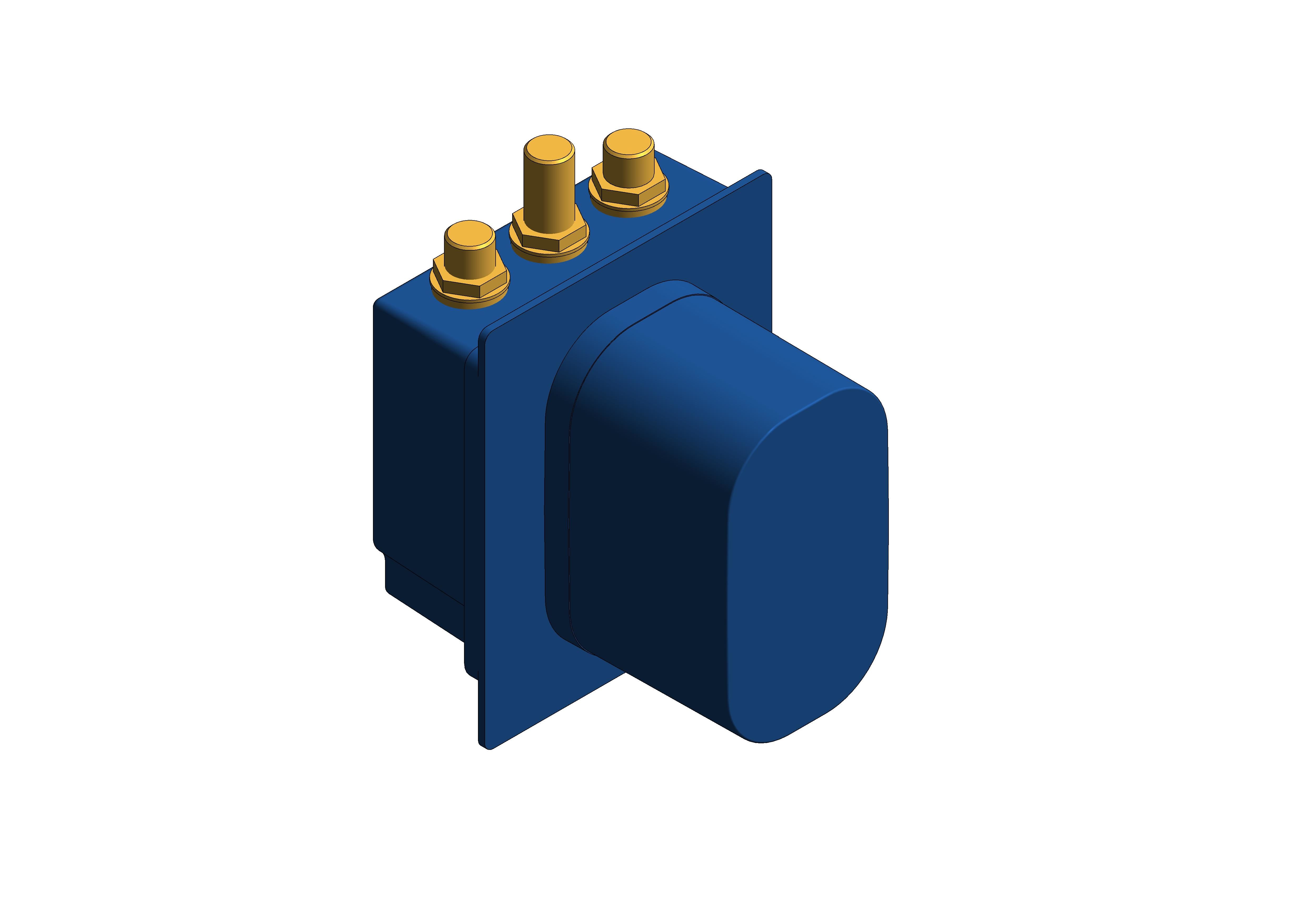 bimstore 3D image of the Eurosmart Cosmopolitan T Concealed Mounting Box With Mixture - 36322001 from Grohe