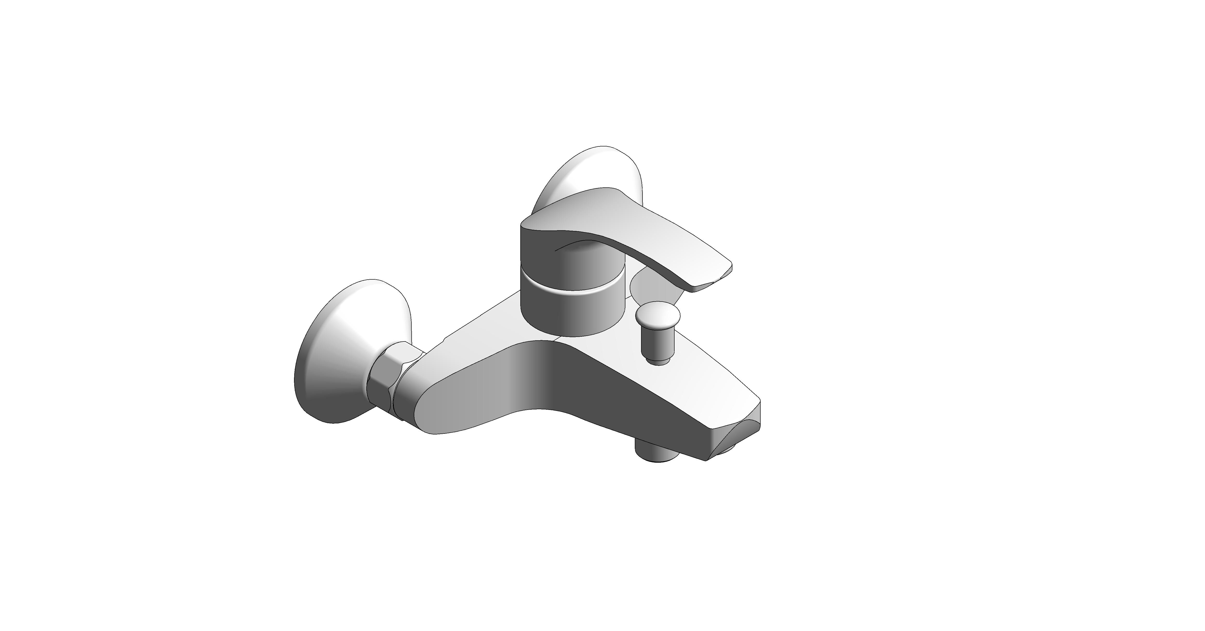 Product: Eurosmart Single Lever Bath Mixer1/2" - 23948002