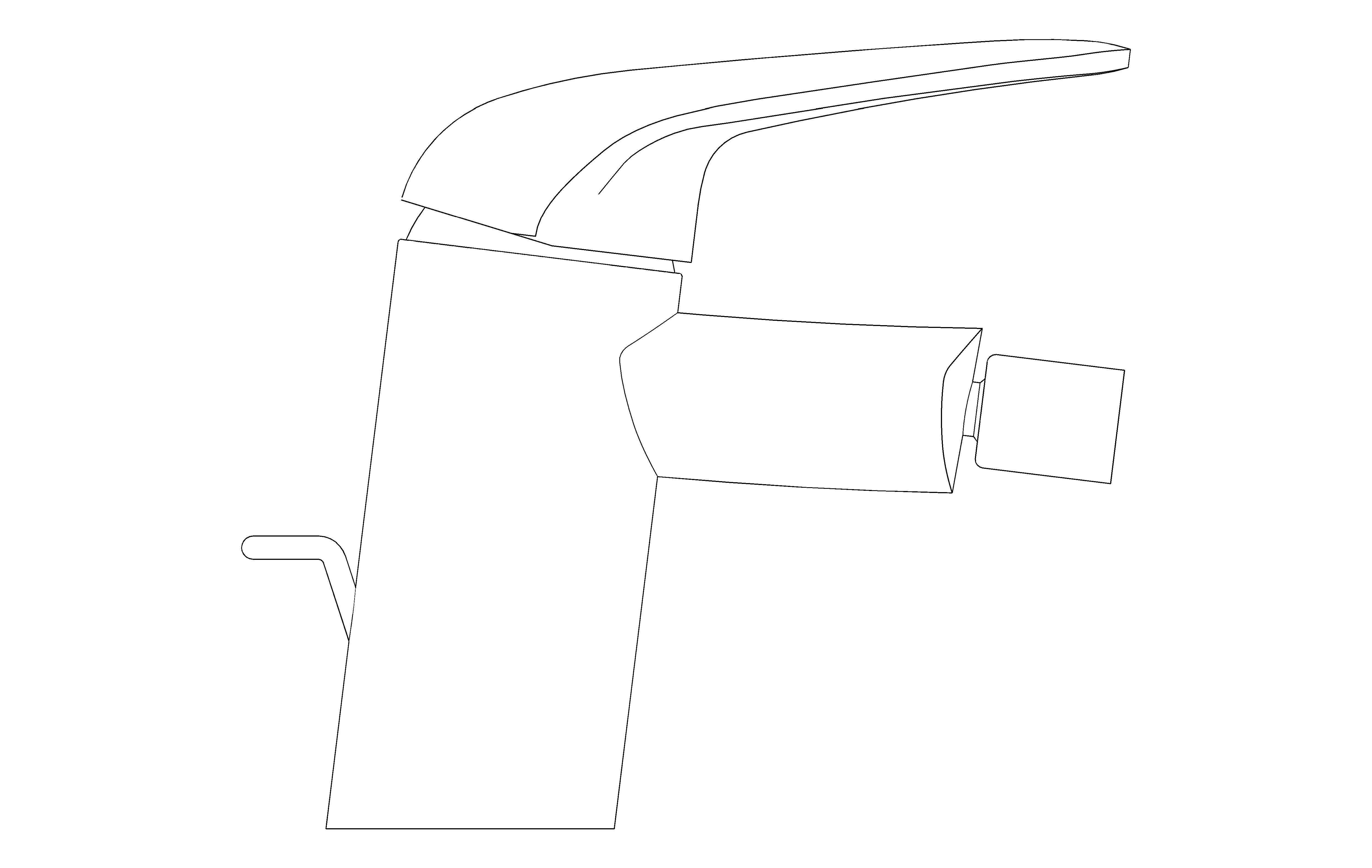 bimstore side image of the Eurostyle Bidet Mixer S Size - 23720003 from Grohe