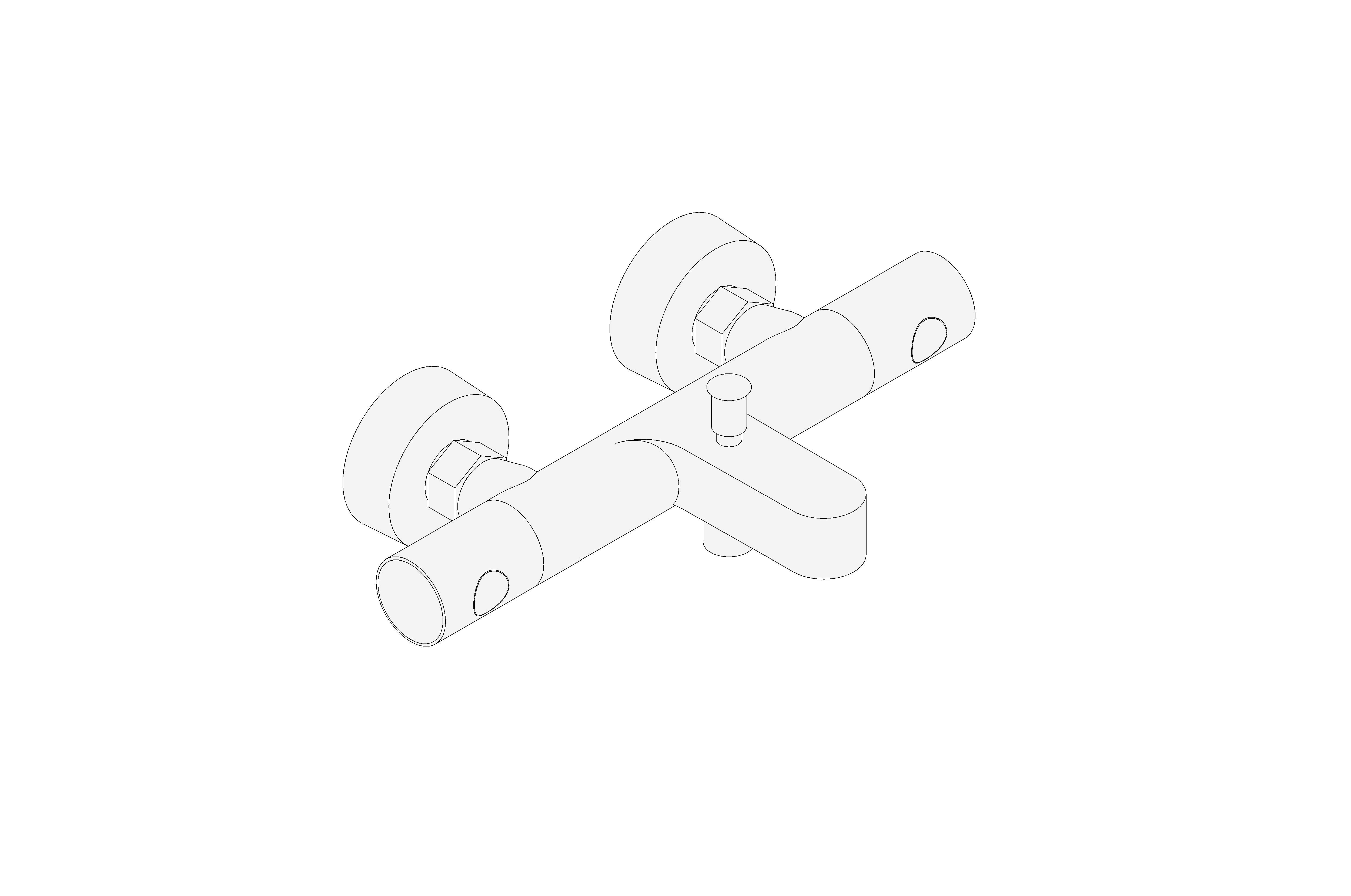 Product: Grohtherm 800 Cosmopolitan Thermostatic bath mixer 1/2" F, NF/C3 - 34772000