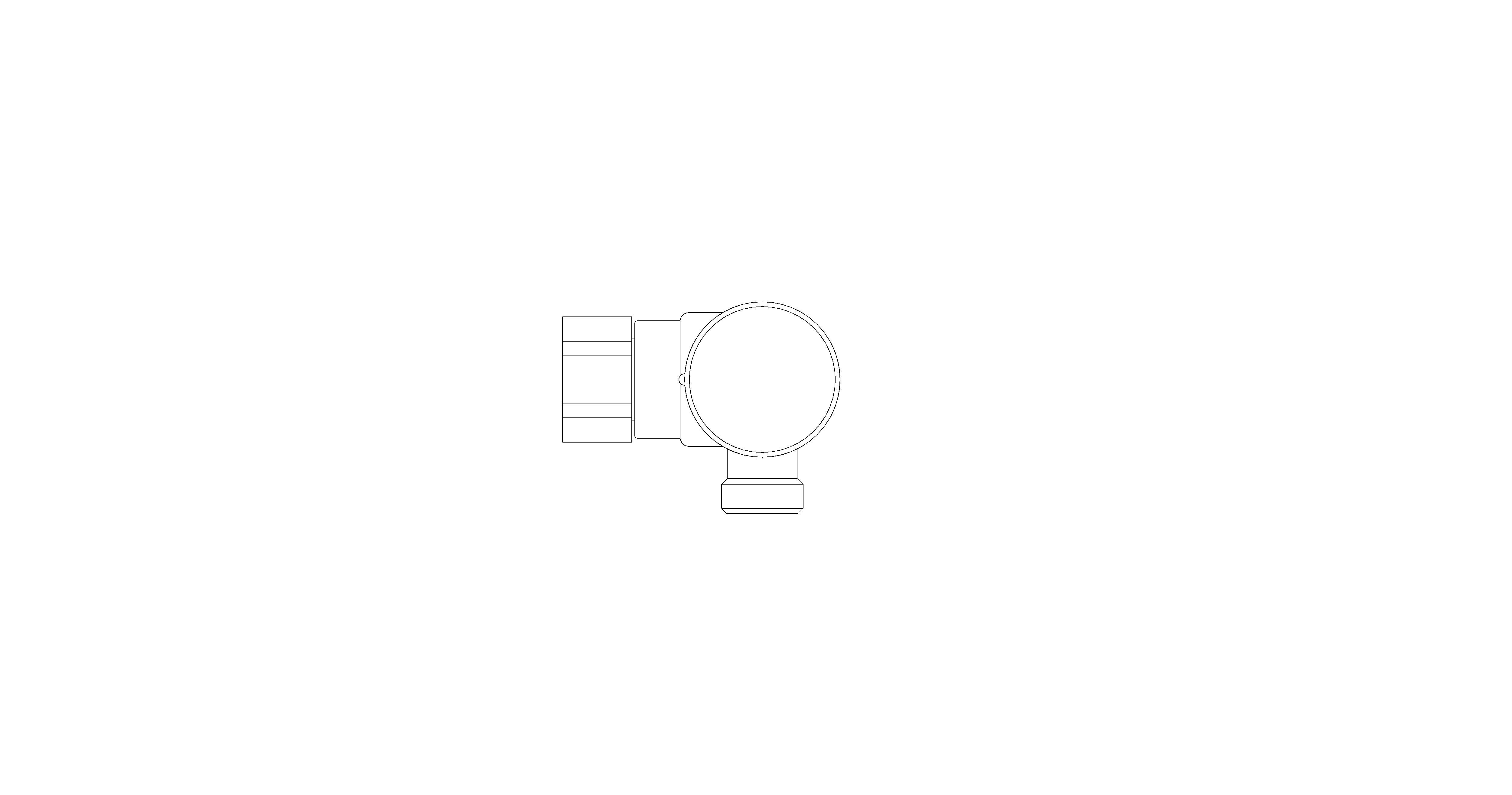 bimstore side image of the Grohtherm 800 Cosmopolitan Thermostatic shower mixer 1/2" w/o unions - 34767000 from Grohe