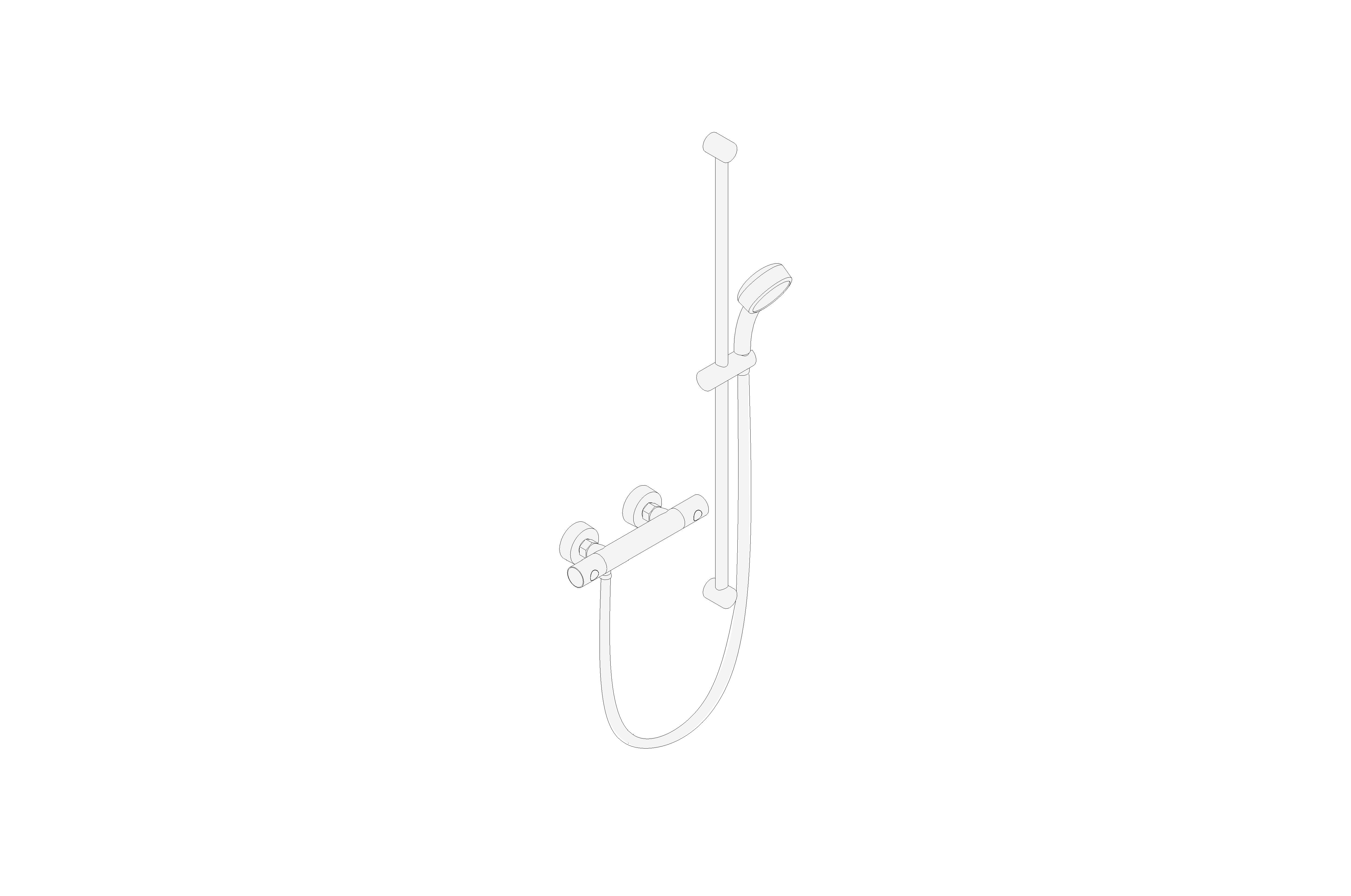 Product: Grohtherm 800 Cosmopolitan Thermostatic shower set 1/2" - 34769000