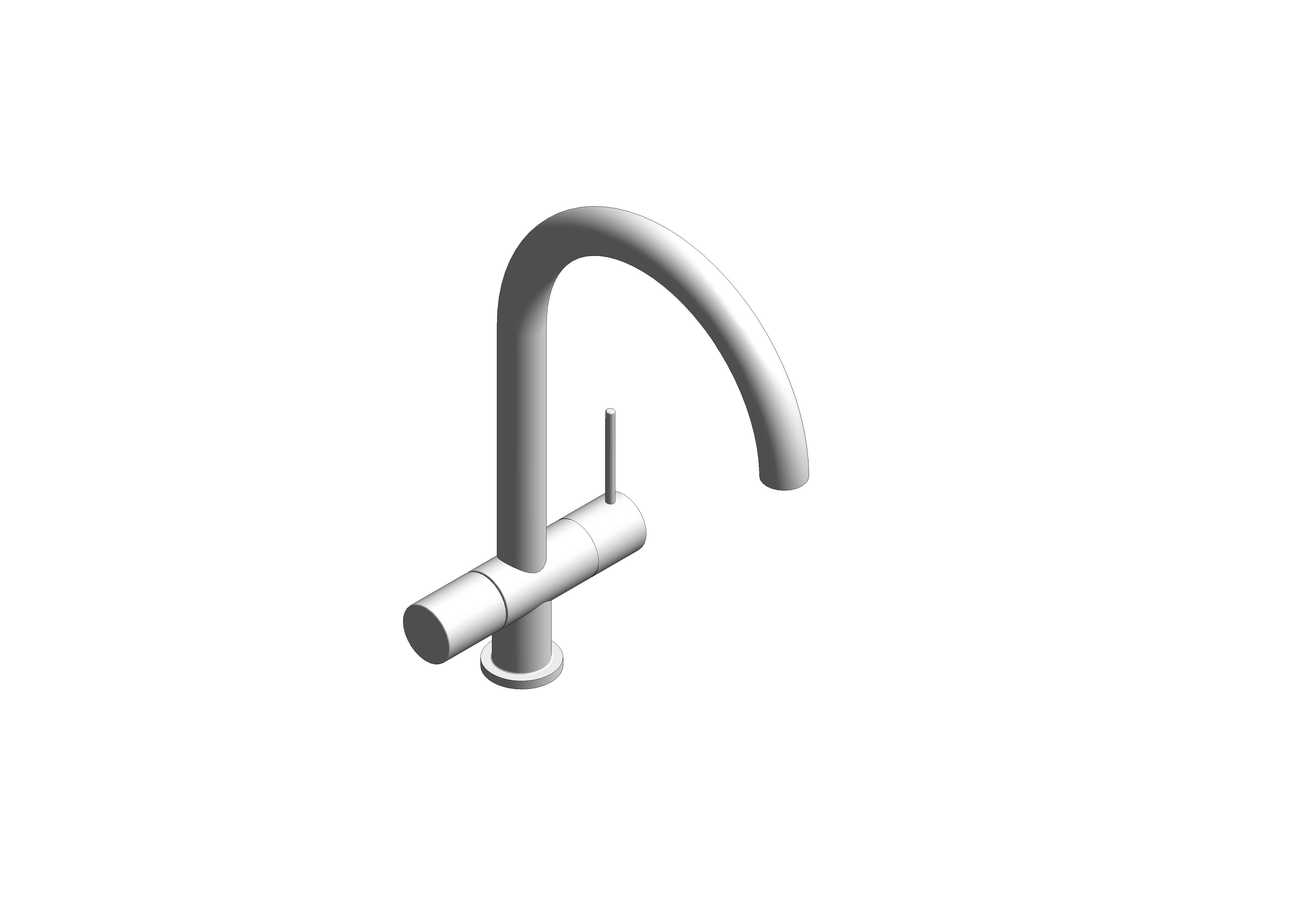 Revit, Bim, Store, Components, MEP, Object, Grohe, Plumbing, Fixtures, 14, METRIC, Blue, C, S, C, Spout, 600, Litre, Filter, 31323001