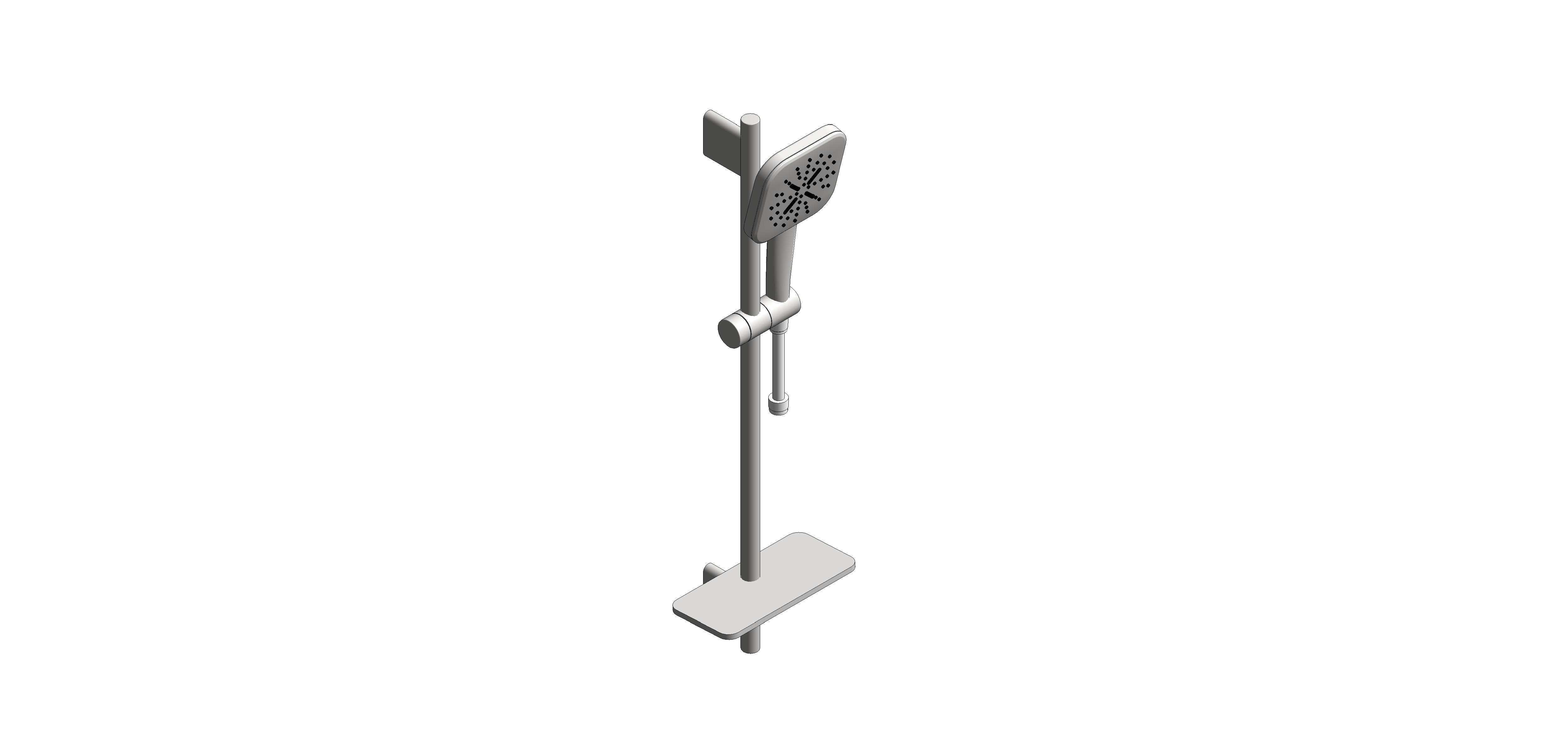 Product: Rainshower Smart Active 130 Cube Shower Rail Set 600 - 26622000